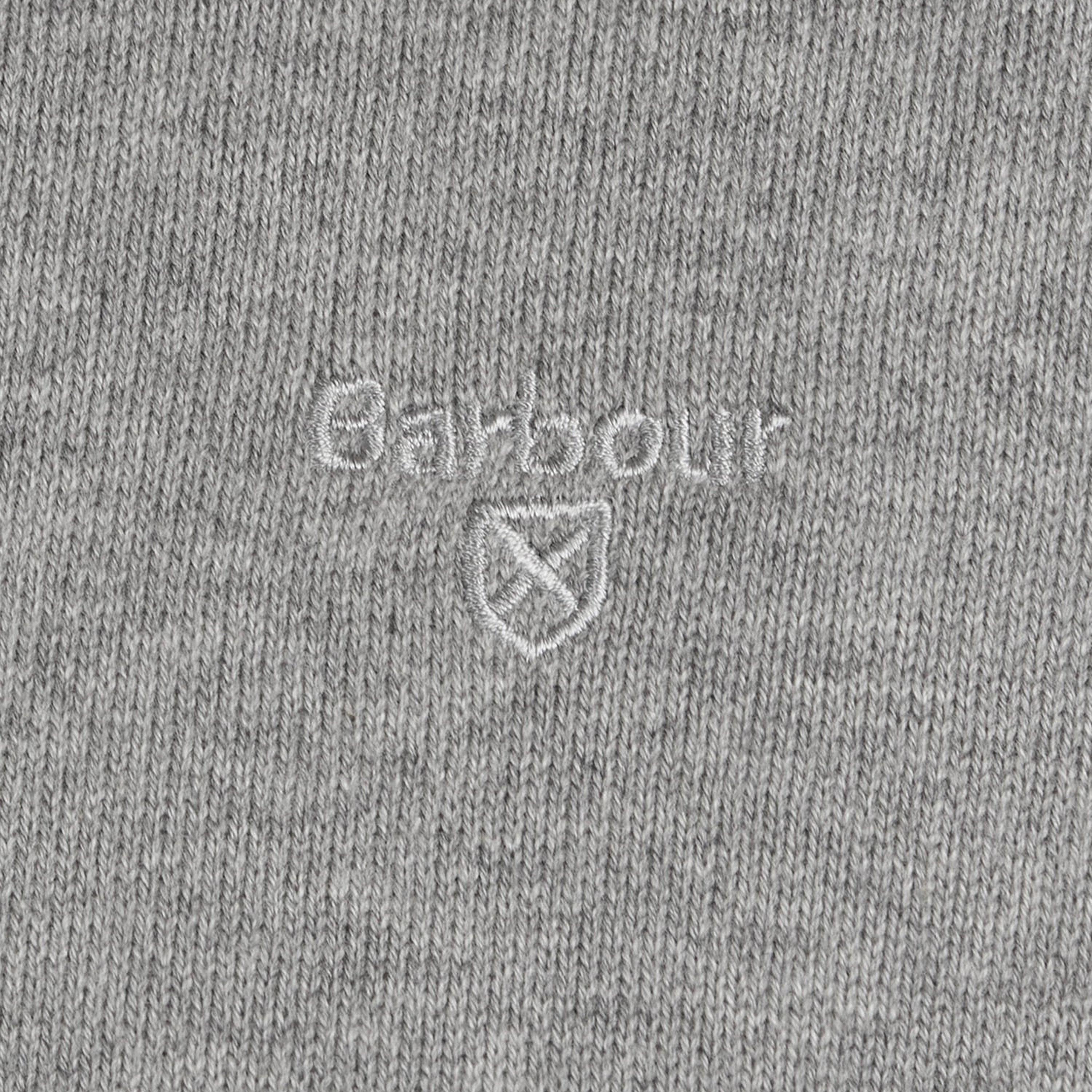 Grey GY51 - Barbour - Mens Crew Neck Sweater - 3