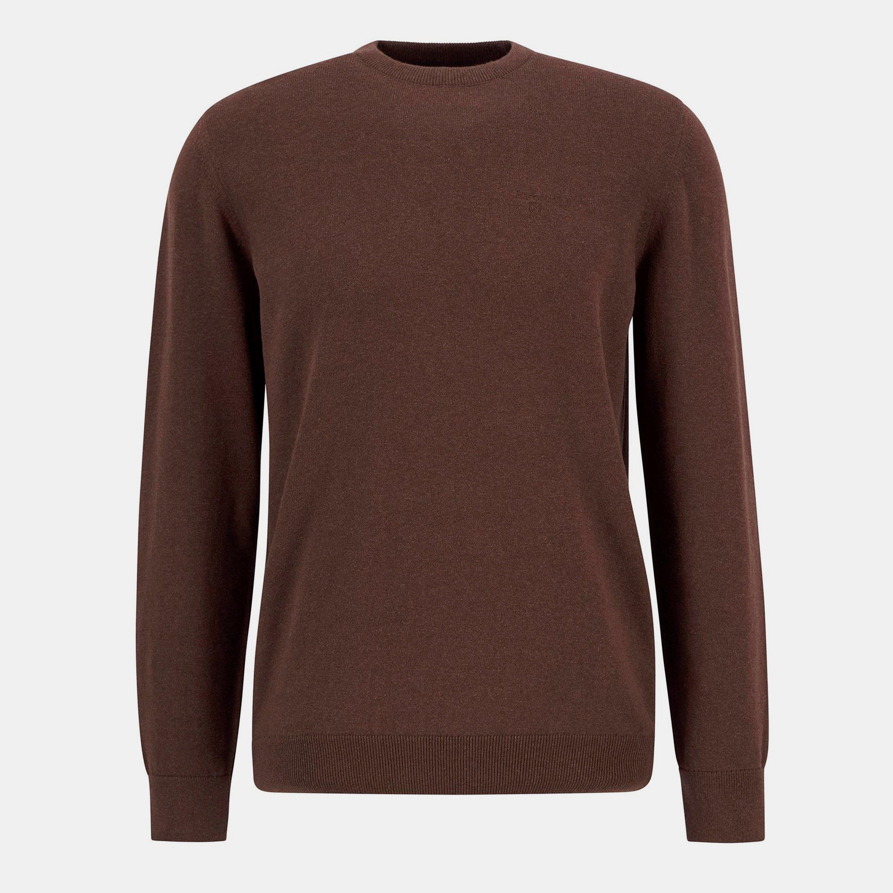 Barbour Men's Crew Neck Sweater - Umber Br38 - XL