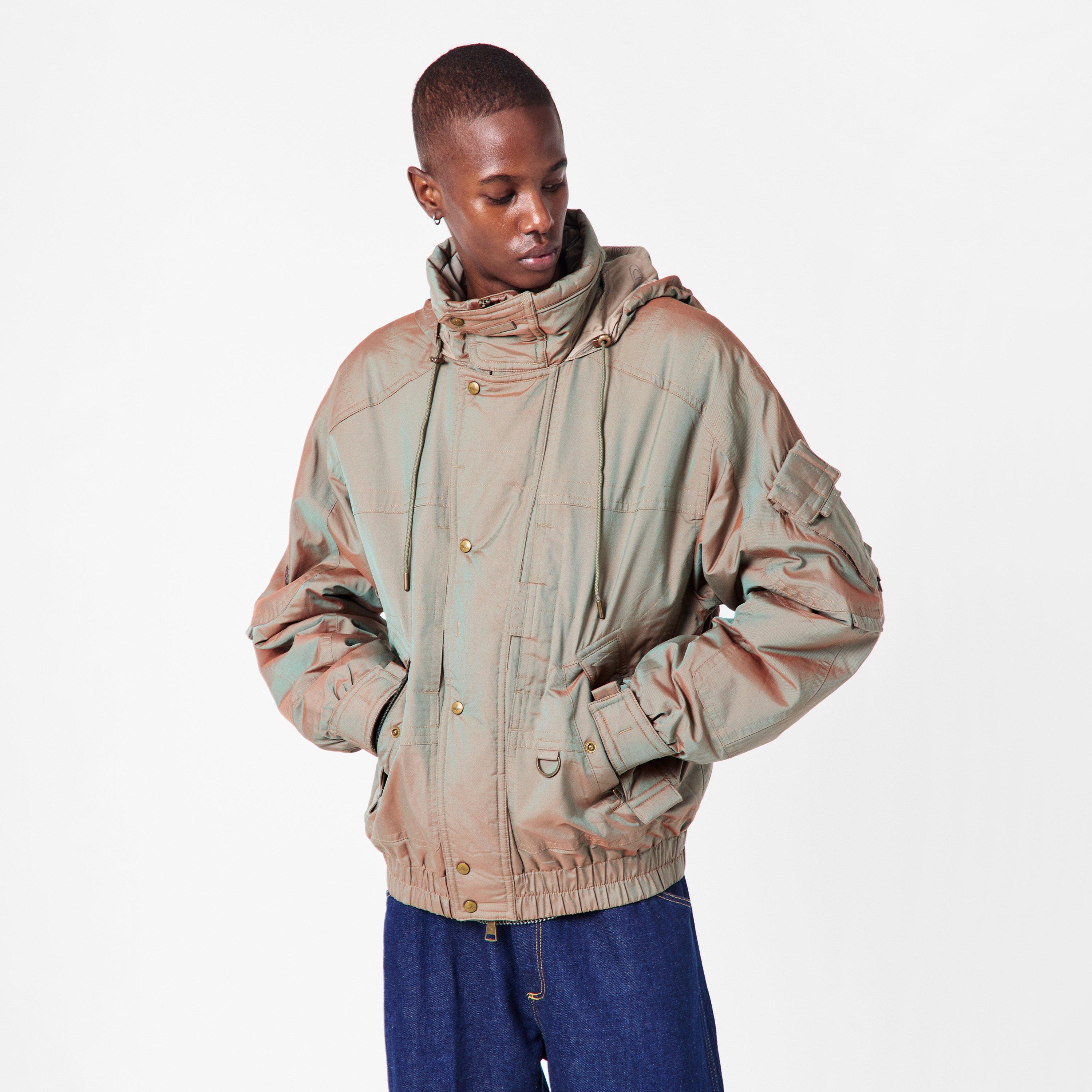 Sage Green - Vivienne Westwood - Men's Viv Nevada Insulated Short Puffer Jacket - 3