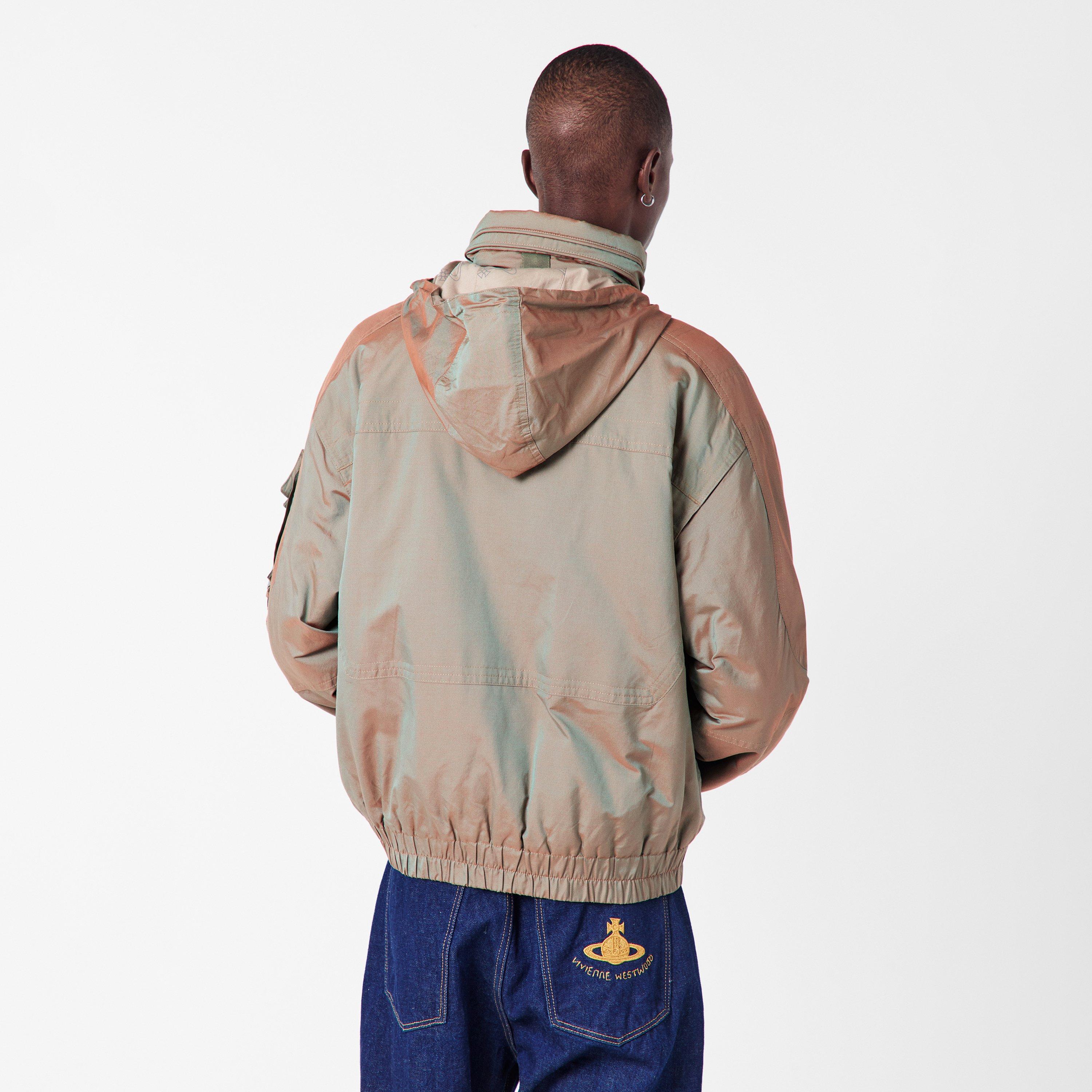 Sage Green - Vivienne Westwood - Men's Viv Nevada Insulated Short Puffer Jacket - 4