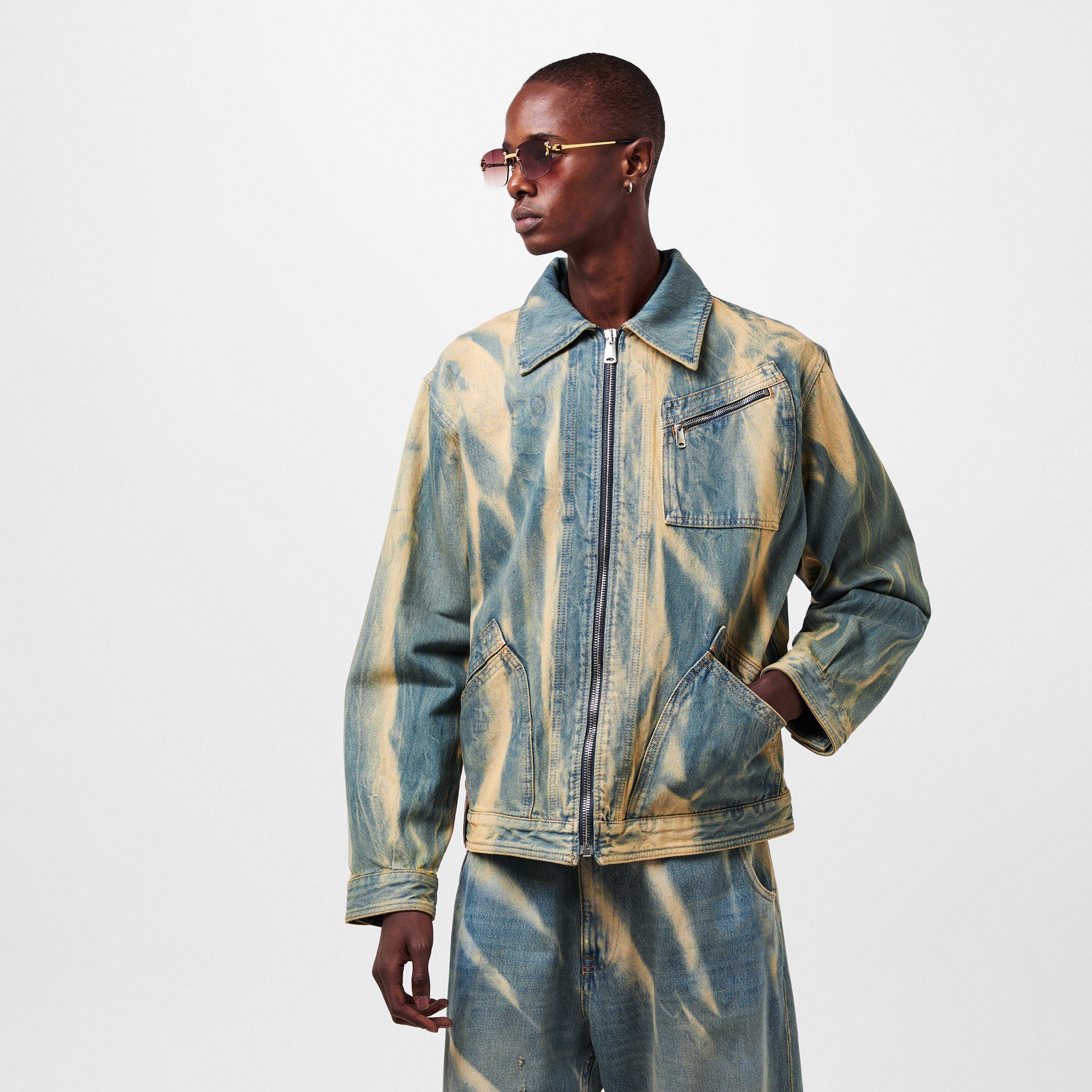 Blue - Vivienne Westwood - Men's Viv Piranha Denim Jacket - 3