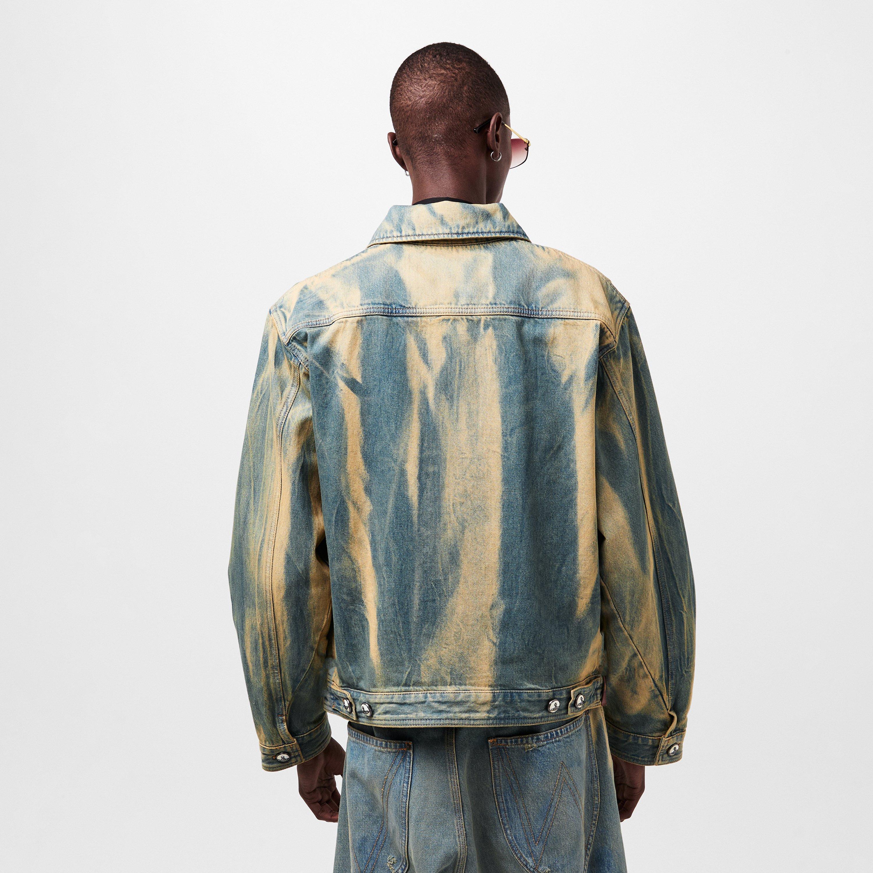 Blue - Vivienne Westwood - Men's Viv Piranha Denim Jacket - 4