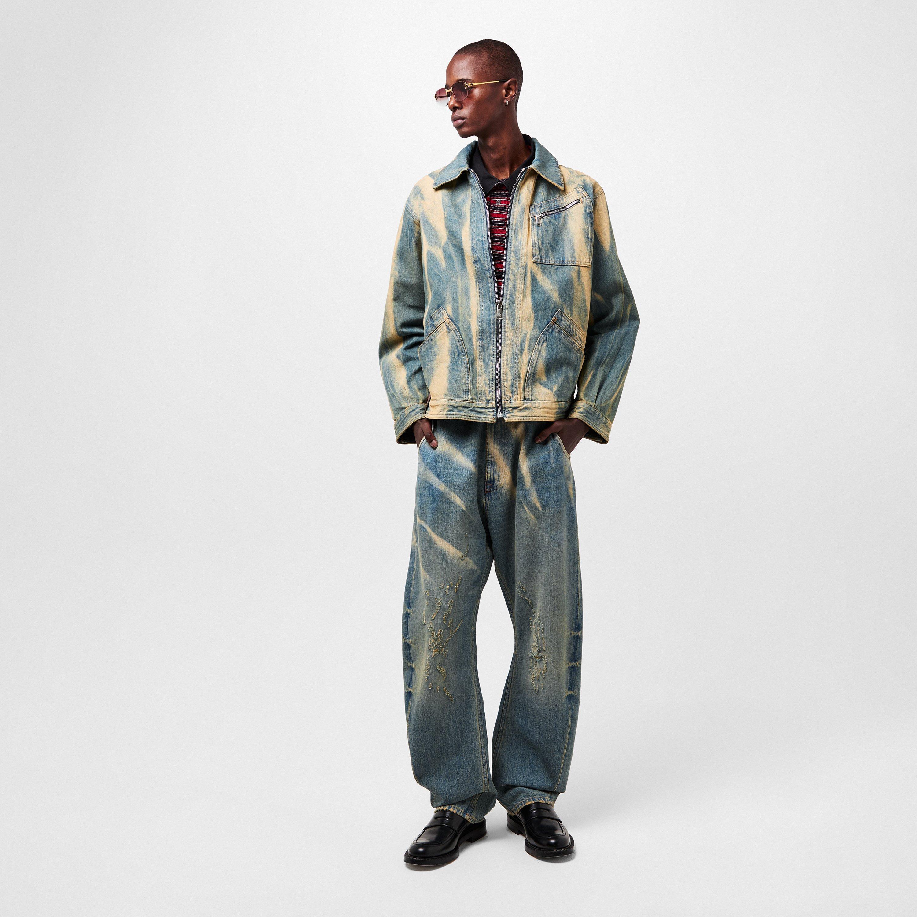 Blue - Vivienne Westwood - Men's Viv Piranha Denim Jacket - 6