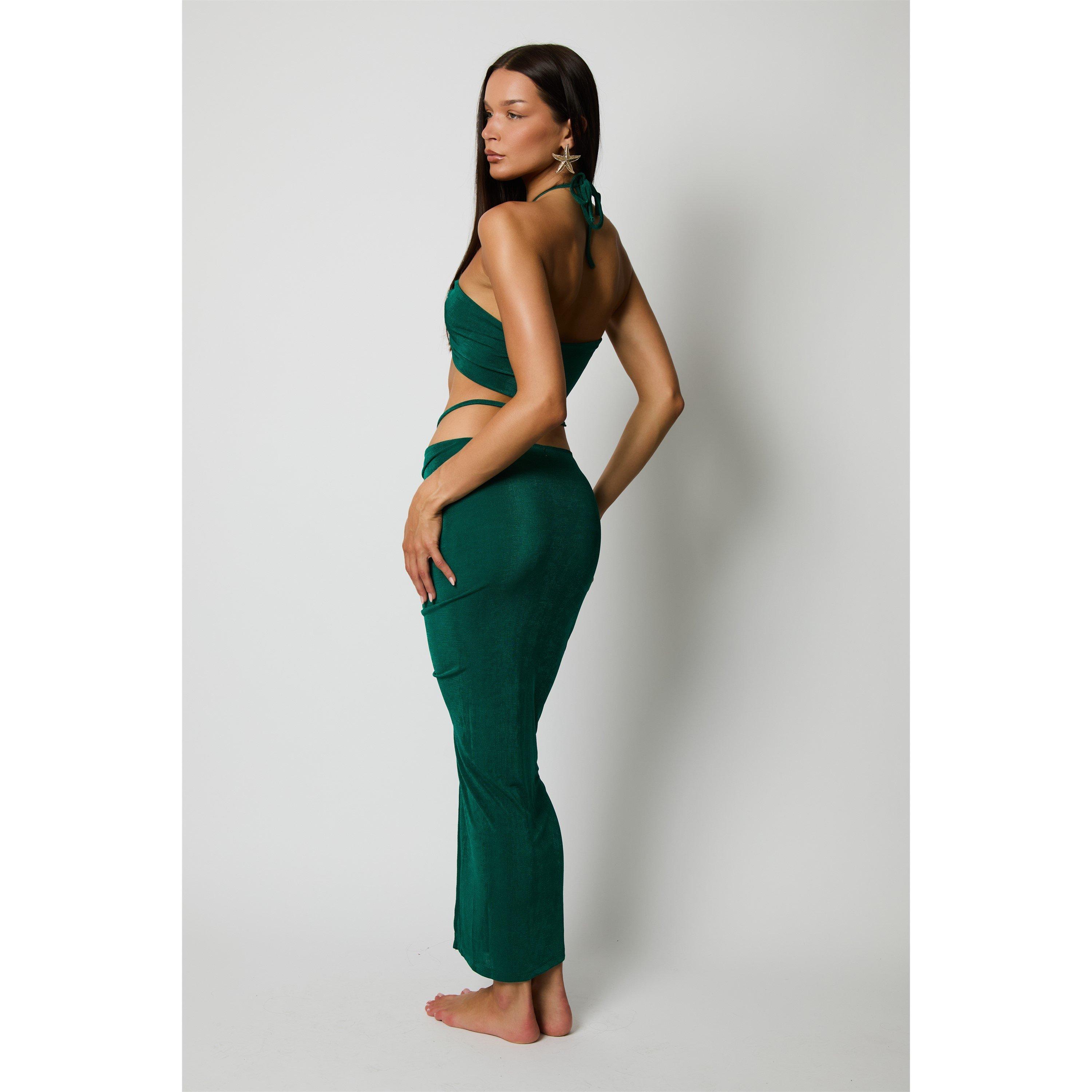 Vert - Honeyz - Luxe Cut Out Dress - 3