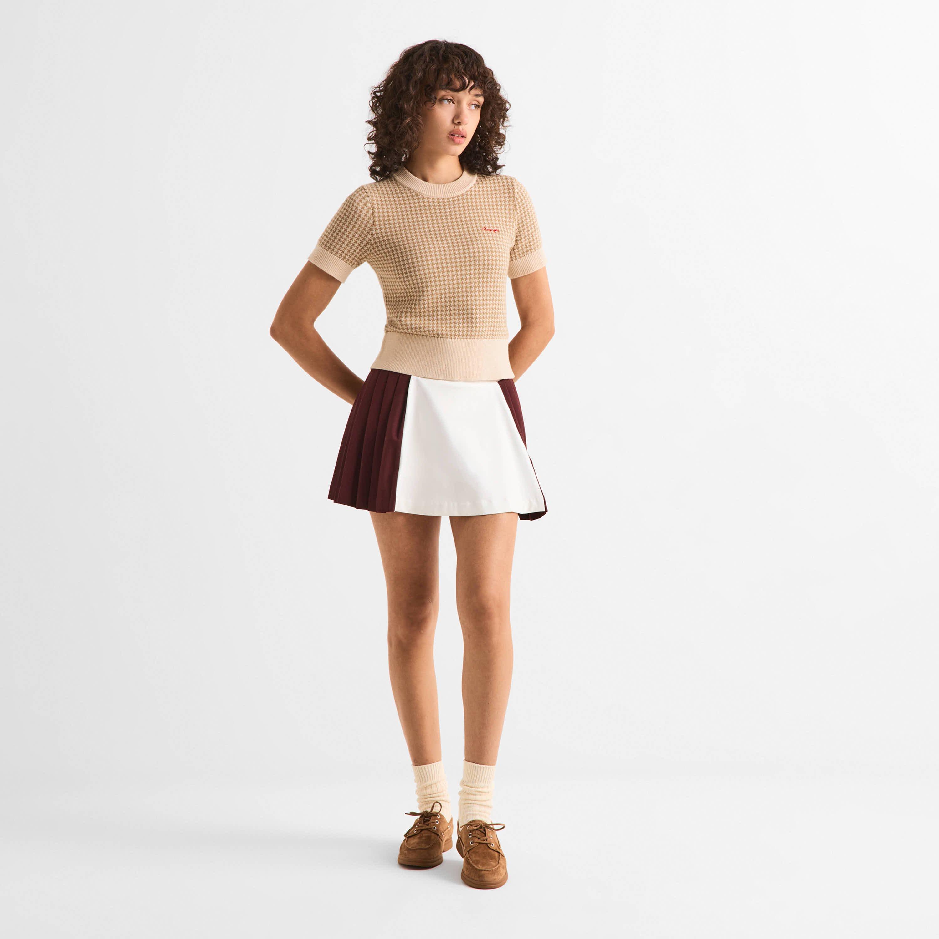 Beige - Slazenger Off-Court - Off-Court Women’s House Pour Knitted Tee - 6