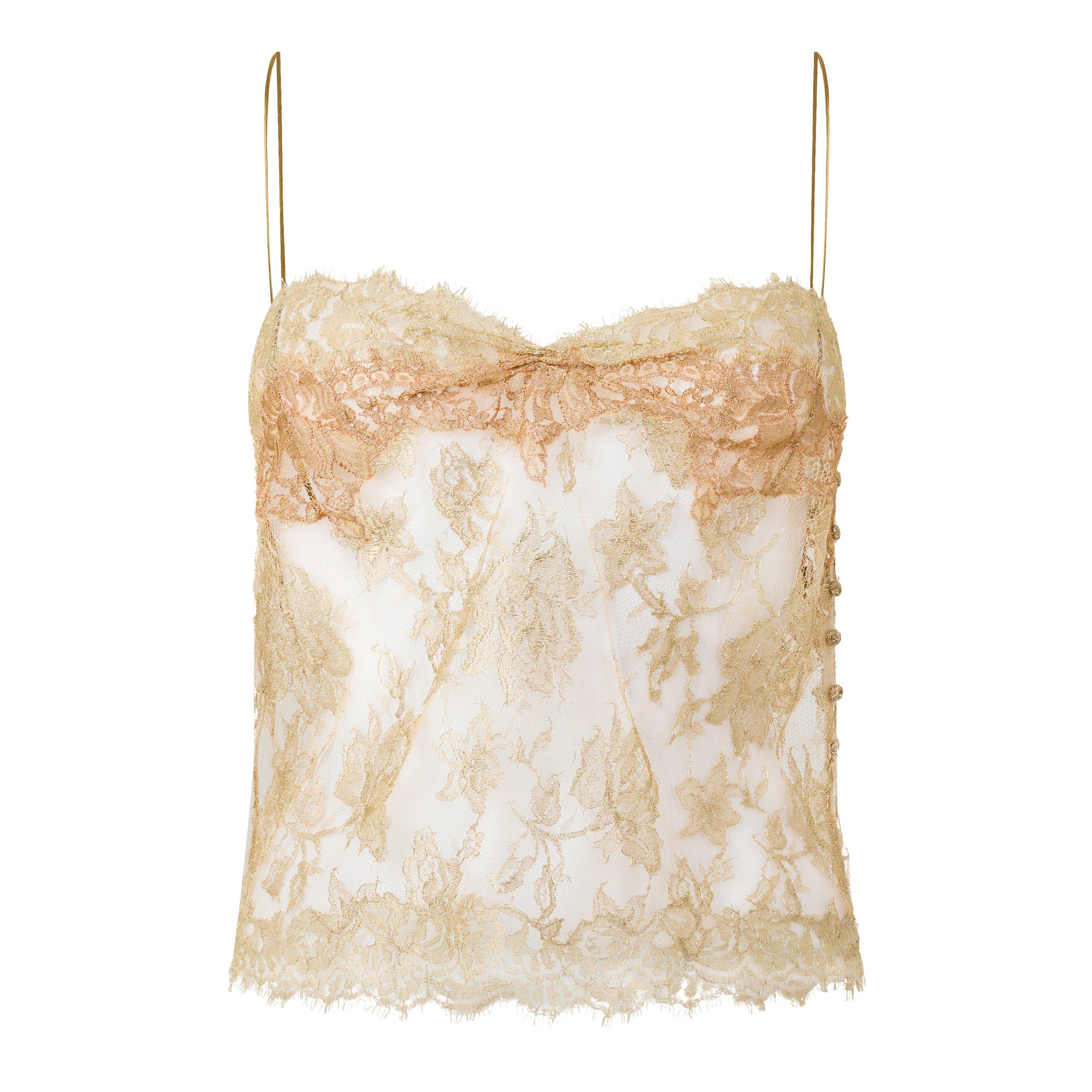 Antique - Saint Laurent - Saint Lace Vest Ld64 - 1