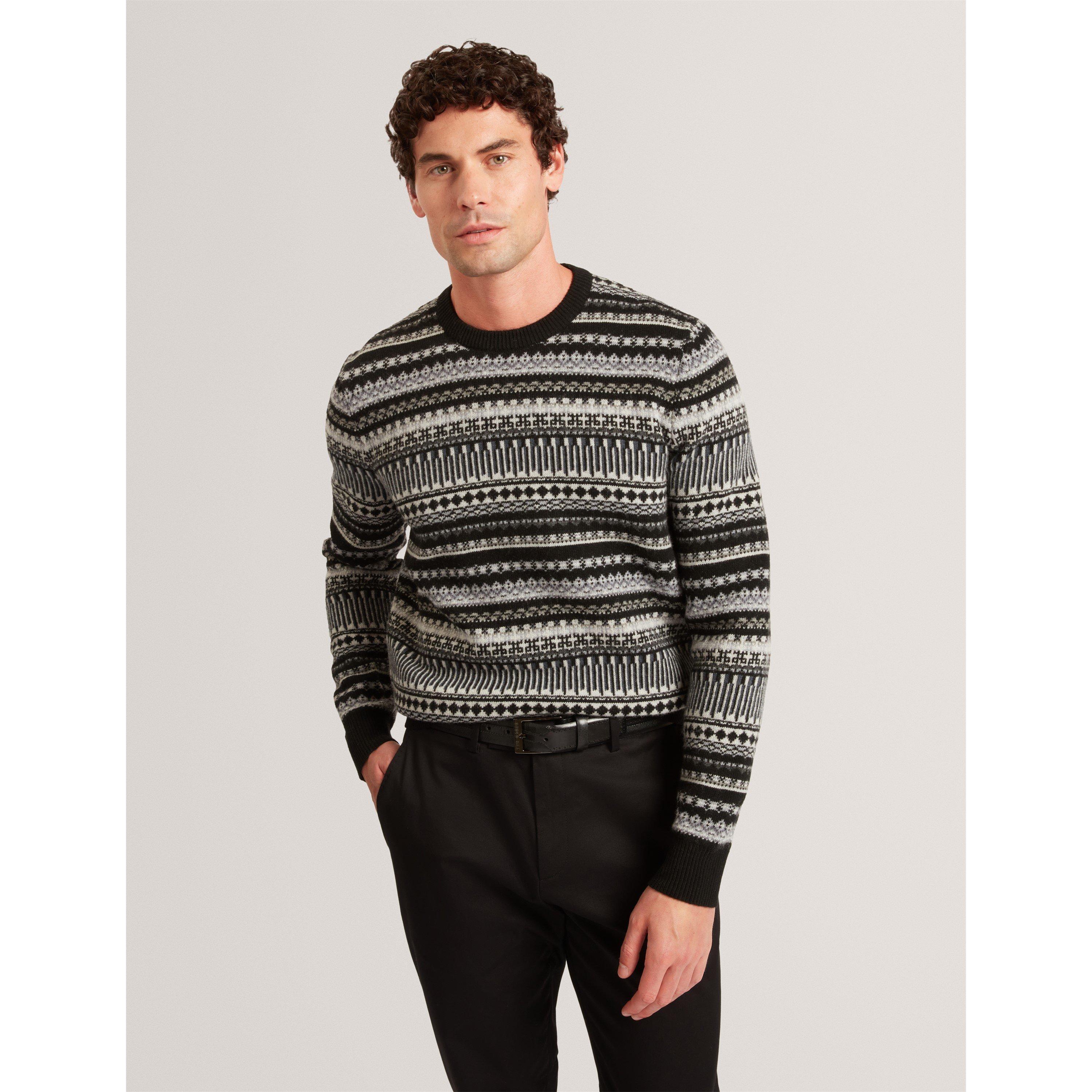 Grey - Ted Baker - Ted LS Crw Neck Knit Sn64 - 7