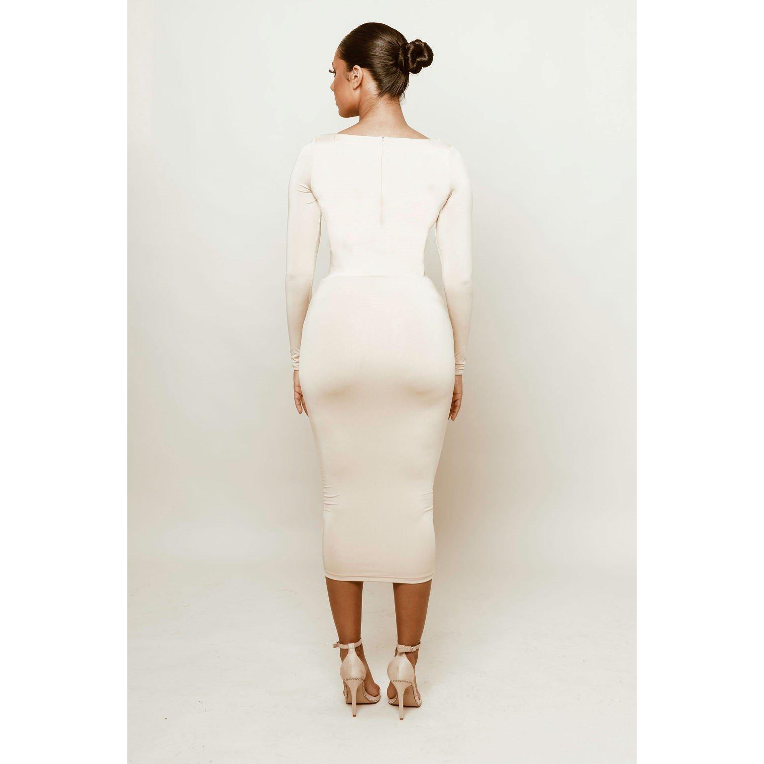 Beige - Honeyz - Maxi Skirt - 4