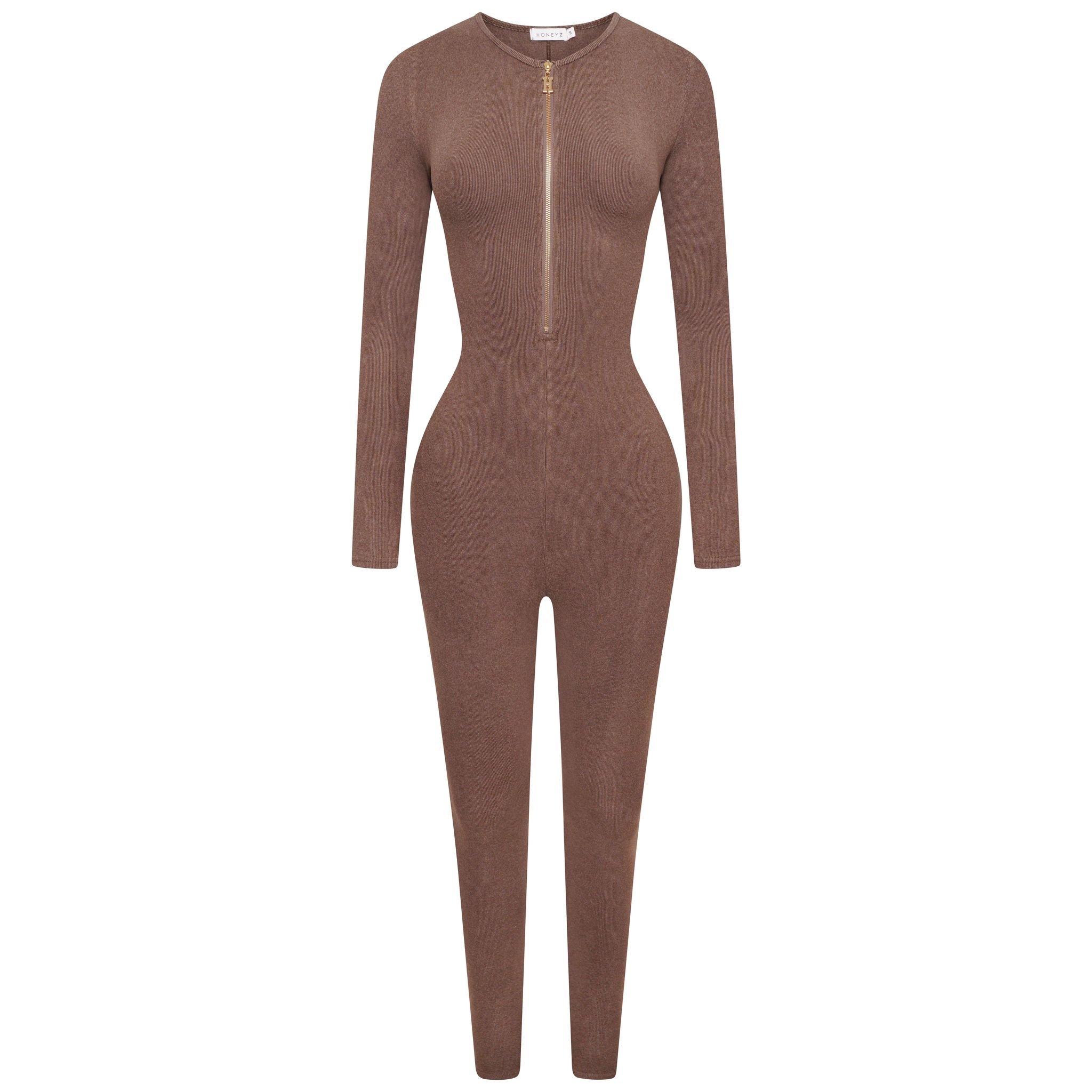 Marron - Honeyz - Tedy Jumpsuit - 1