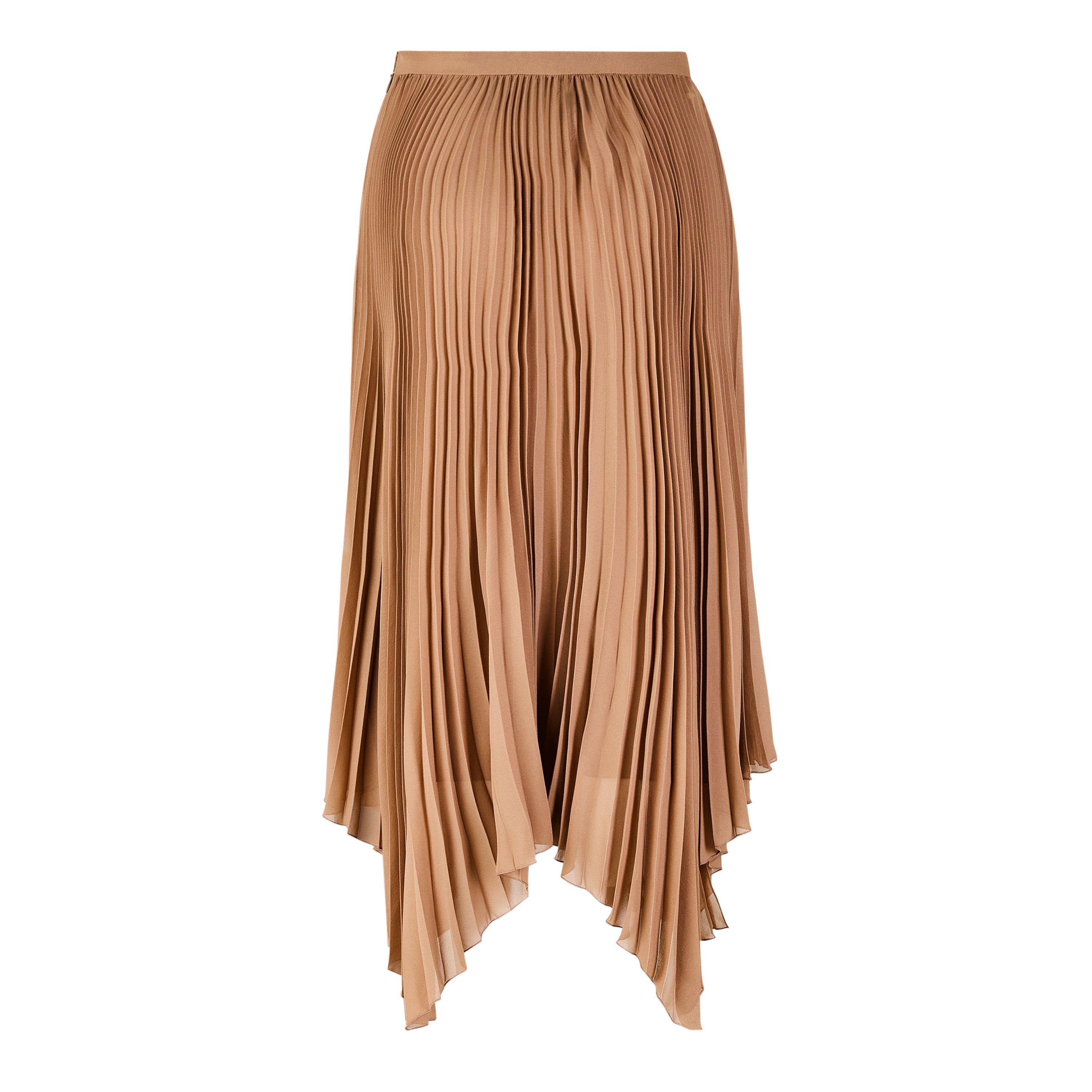 Leather - Valentino - Val Pleat Maxi Skirt Ld64 - 2
