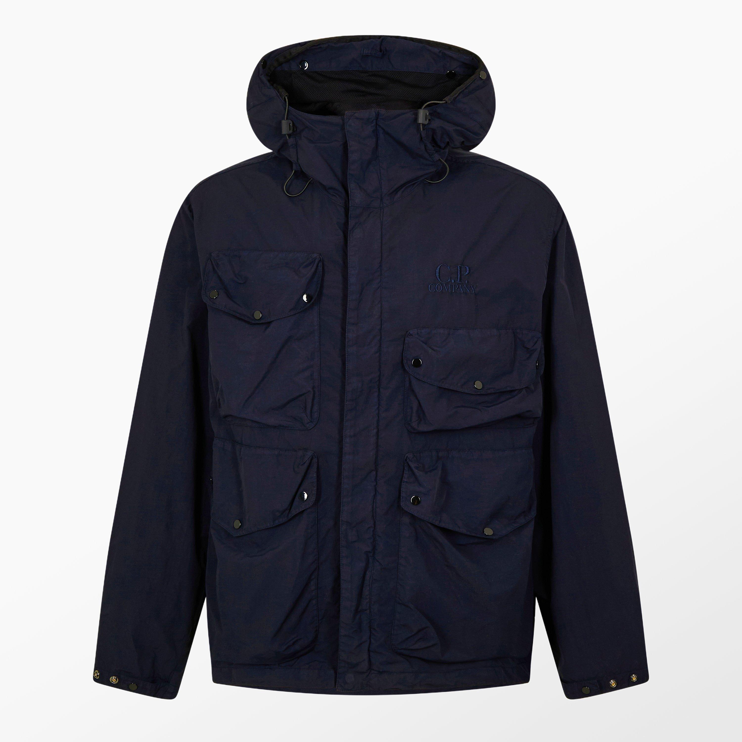 CP Company Men's Water-Resistant Quilted Medium Puffer Jacket