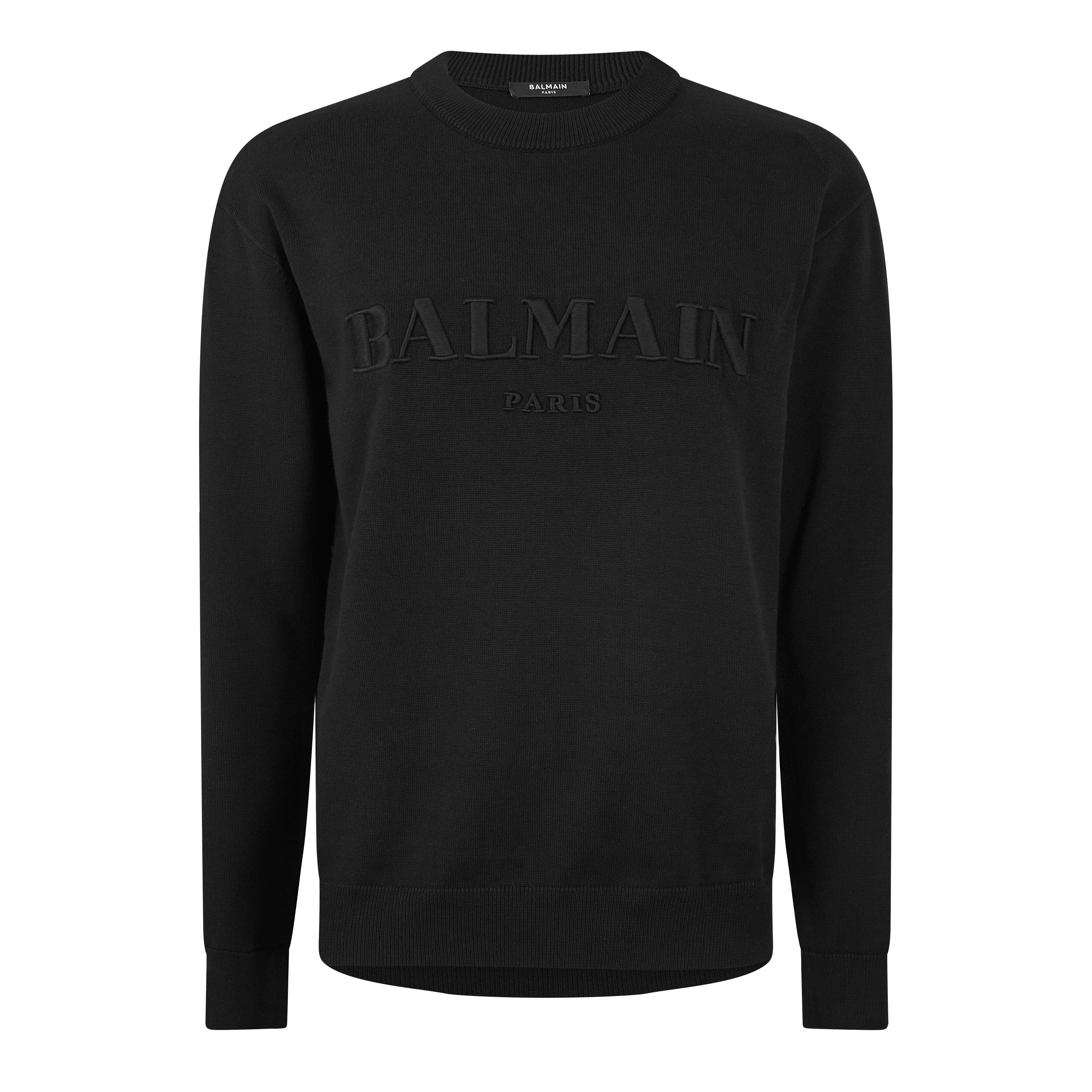 Balmain Balmain LG Knit Sn63 - Black - L