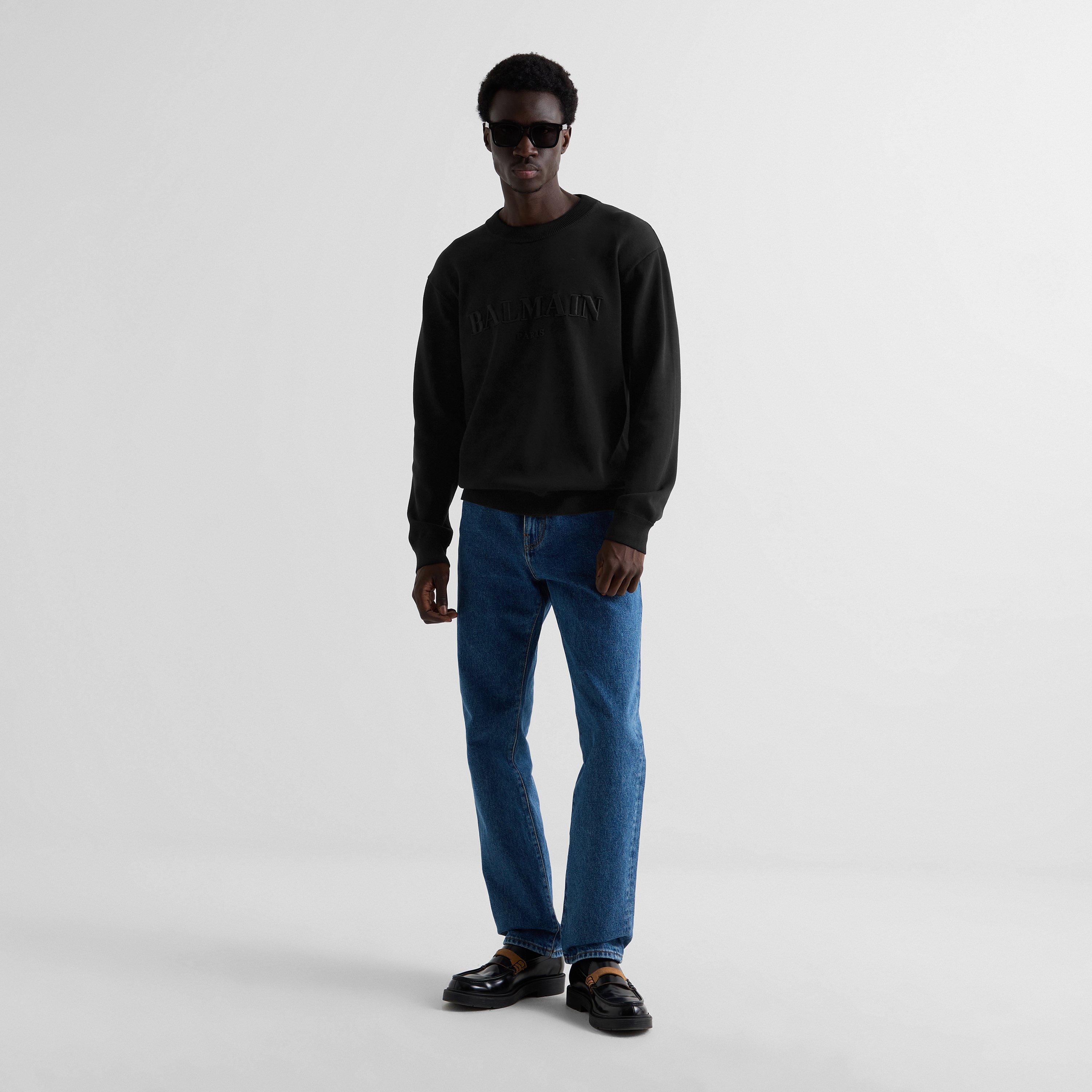 Black - Balmain - Balmain LG Knit Sn63 - 6