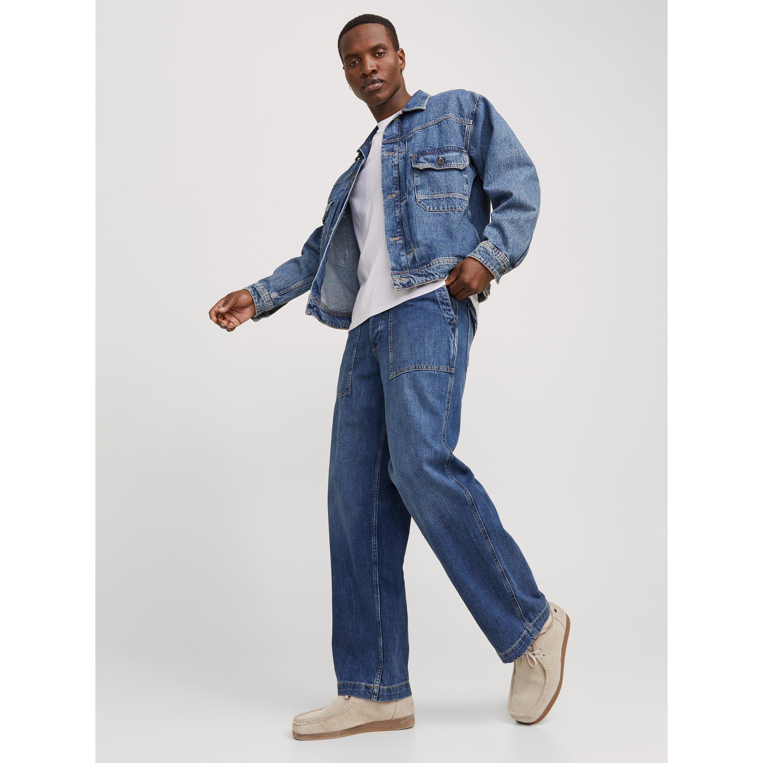 Plavi trap - Jack and Jones - Wide Leg Jeans - 3