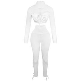 Honeyz Tie Bodycon Skirt