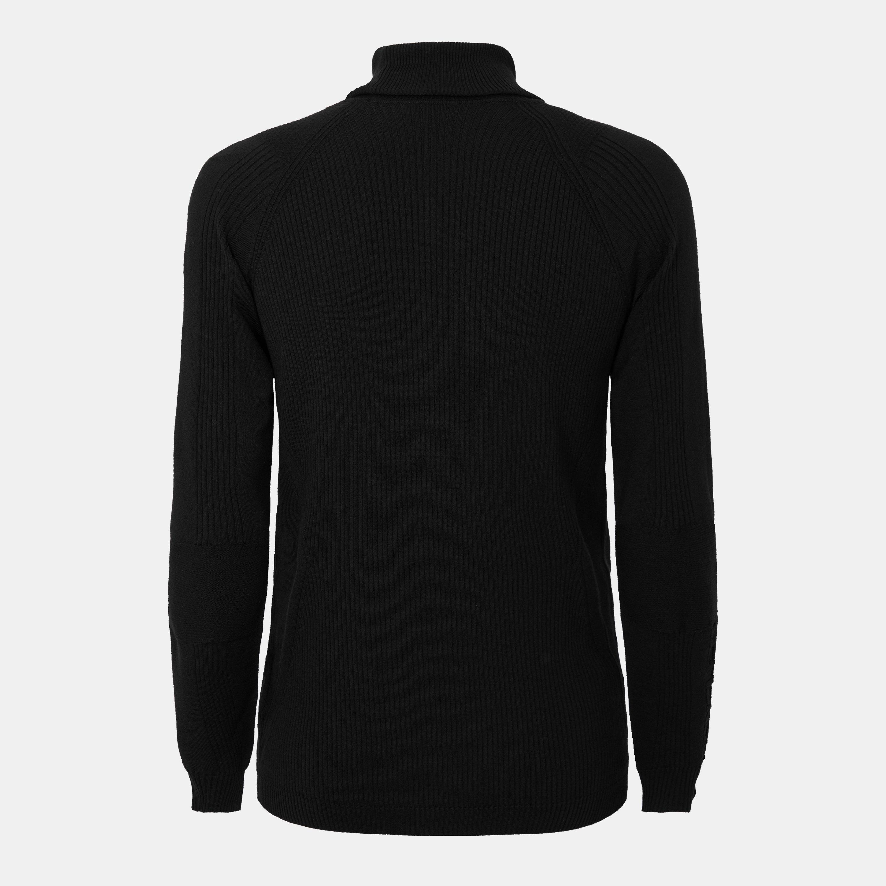 Black 999 - Moncler Grenoble - Men's Knitted T-Shirt - 2