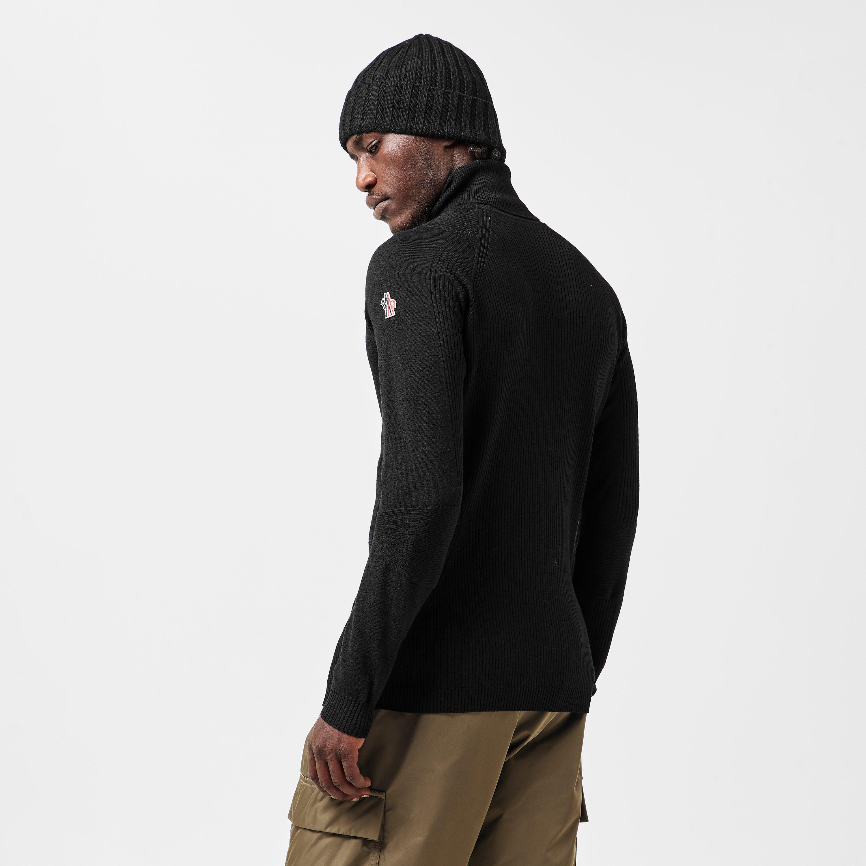 Black 999 - Moncler Grenoble - Men's Knitted T-Shirt - 4