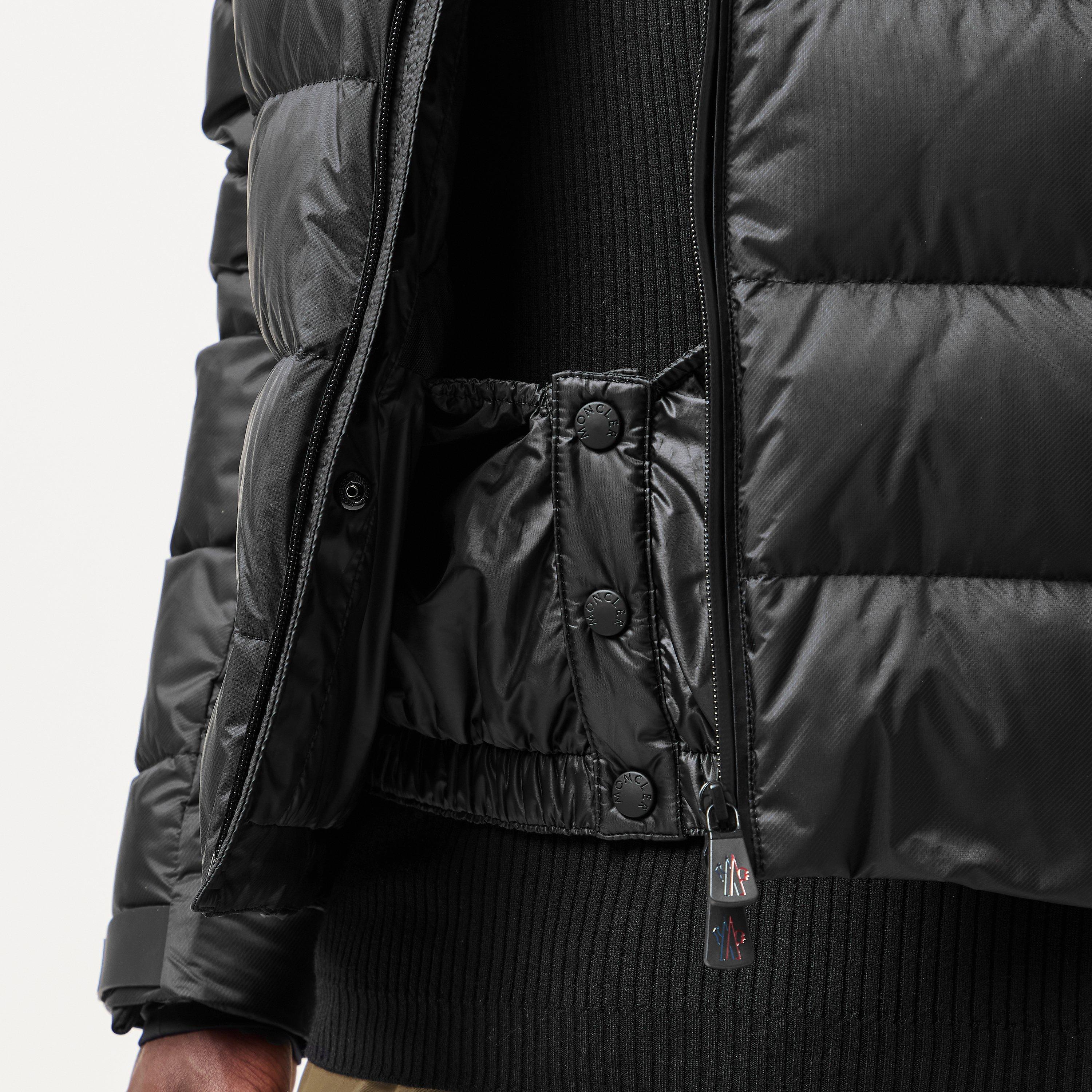 Black 999 - Moncler Grenoble - Men's Camurac Short Down Quilted Puffer Jacket - 5