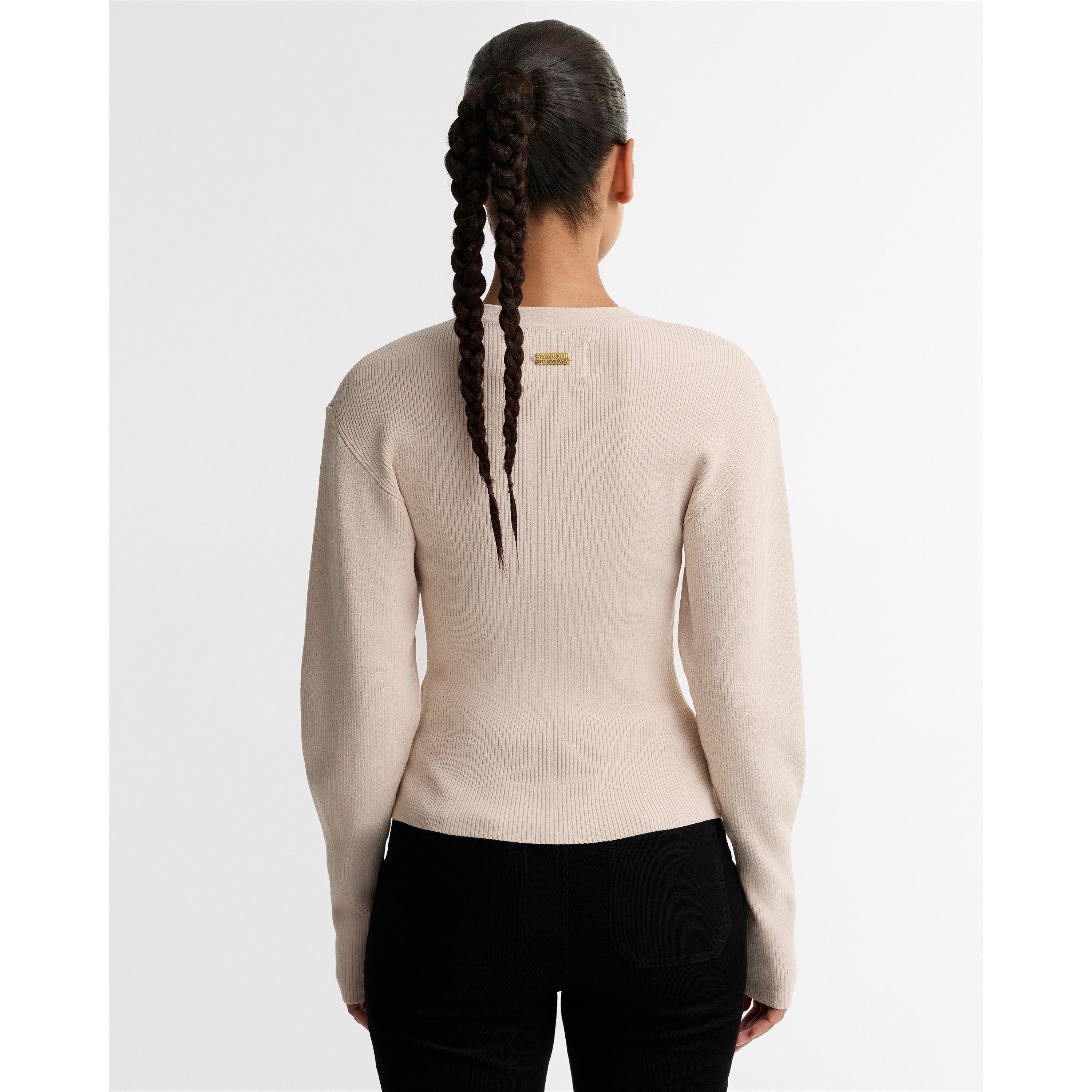 Nutmeg - Barbour International - B.Int Cyrus Knitted Ld64 - 4