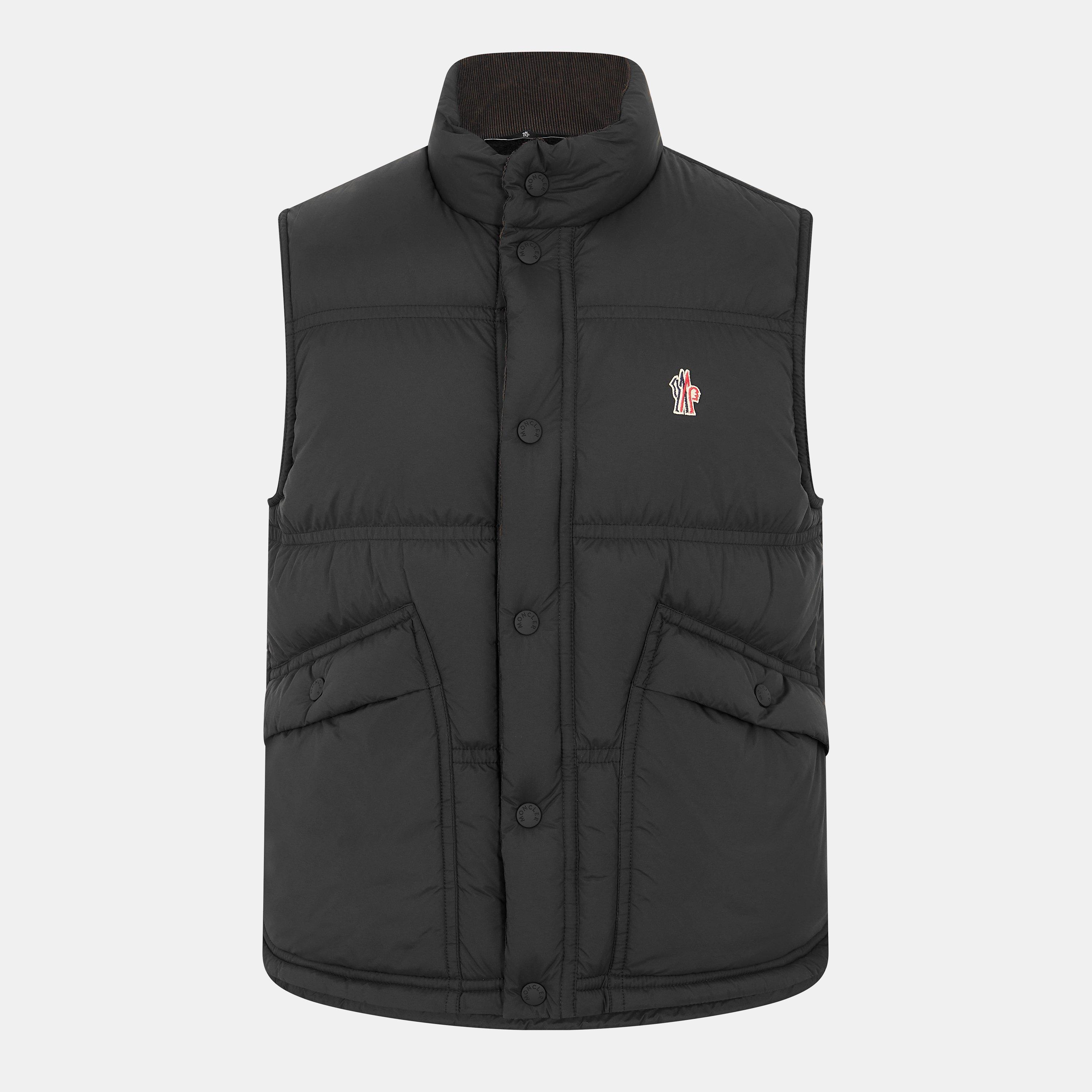 Black 999 - Moncler Grenoble - Men's MonclerG Aul Quilted Sleeveless Gilet - 1