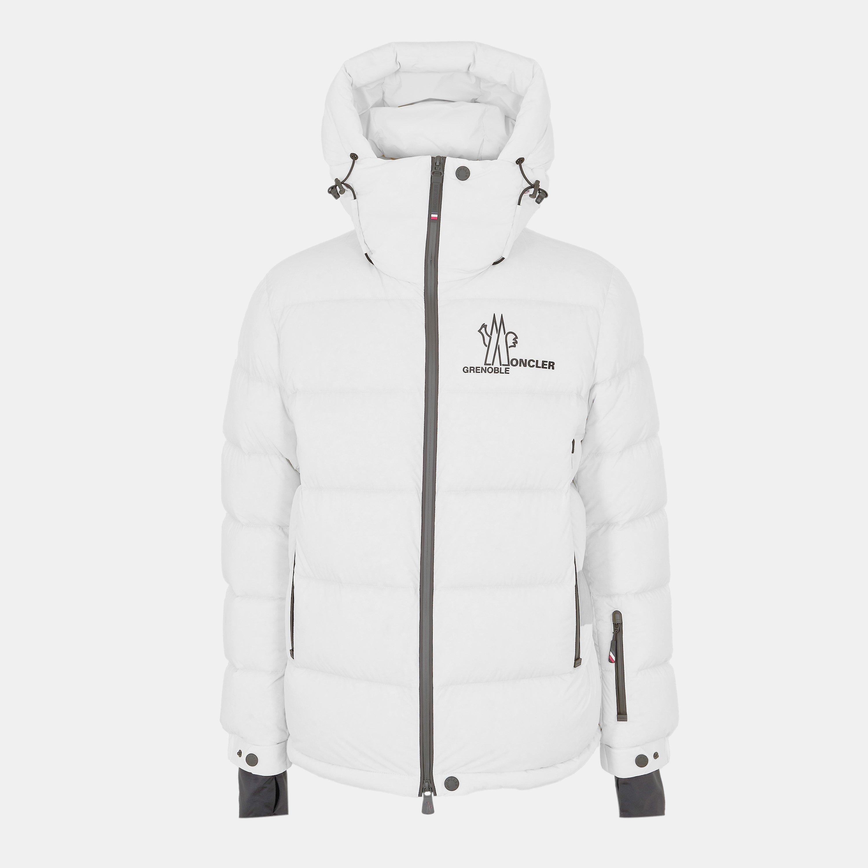Moncler Grenoble Men's G Iso Short Puffer Jacket - White 036 - S