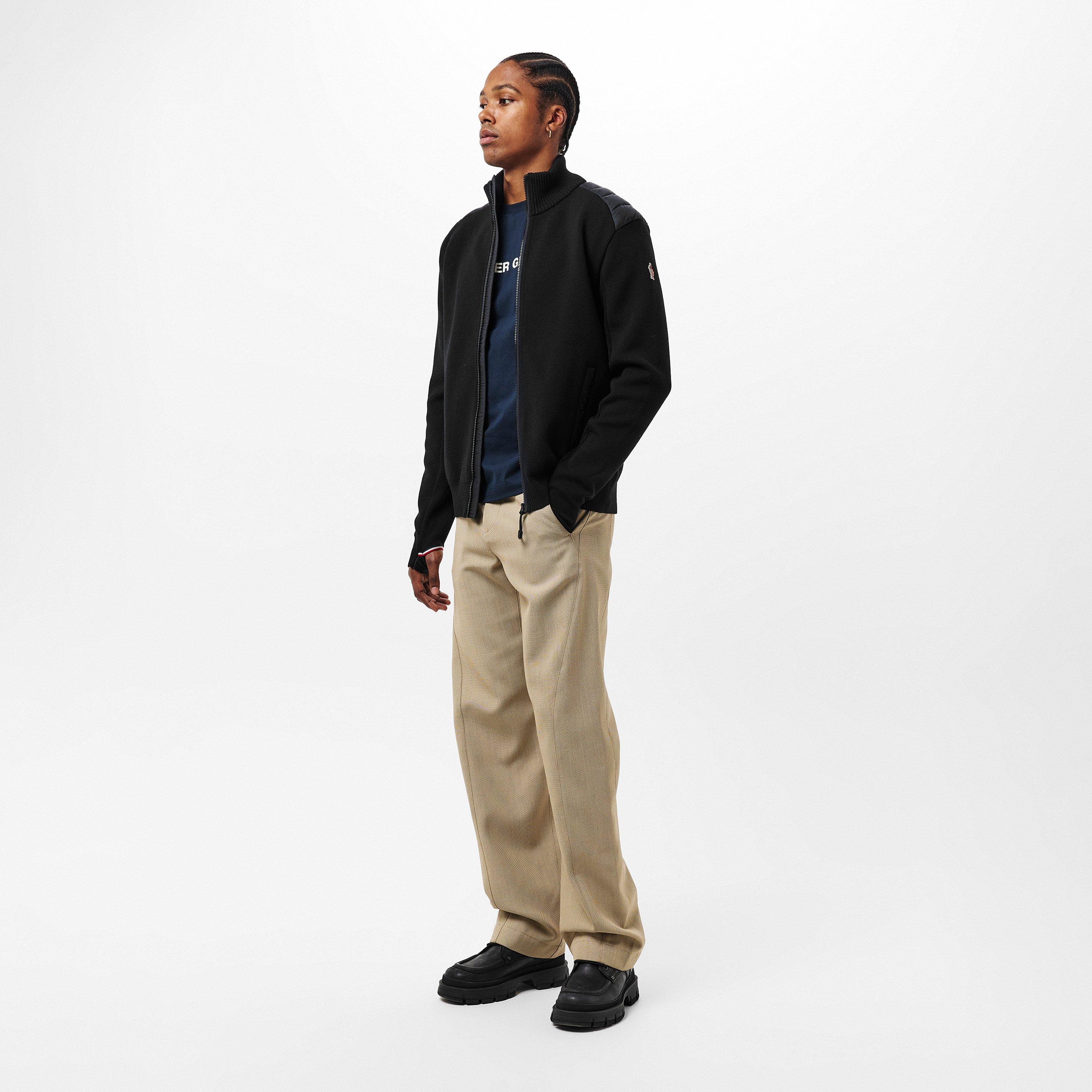 Black 999 - Moncler Grenoble - Men's MonclerG Zip-Through Knitted Top - 6