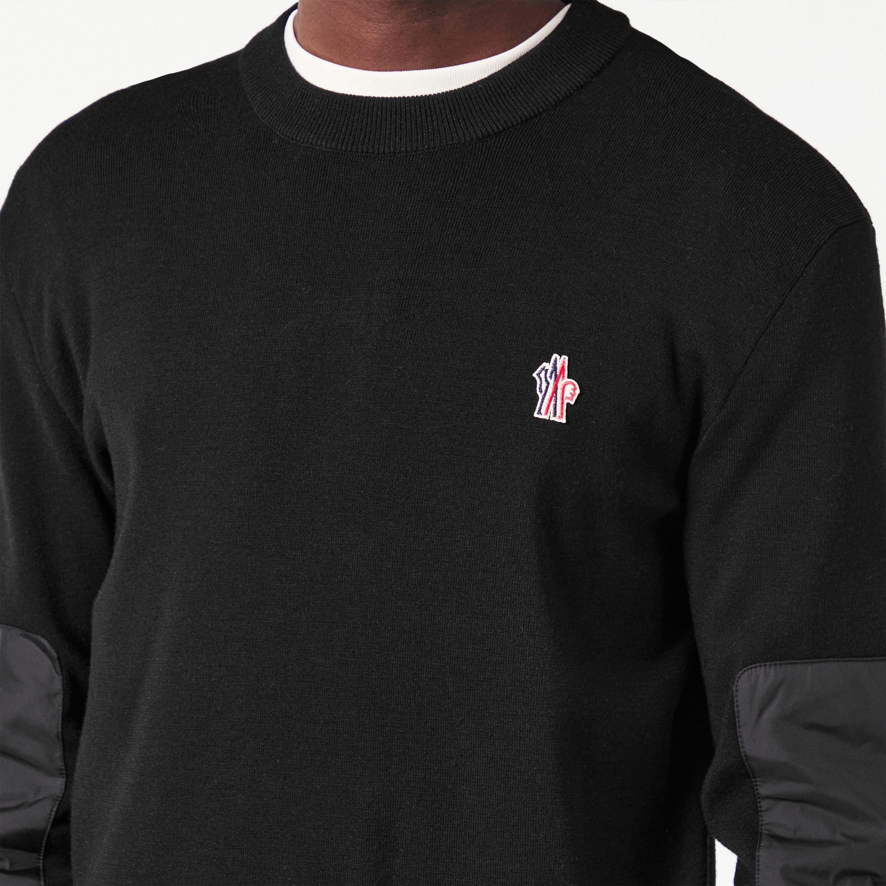 Black 999 - Moncler Grenoble - Men's G quarter Zip Knitted Top - 5