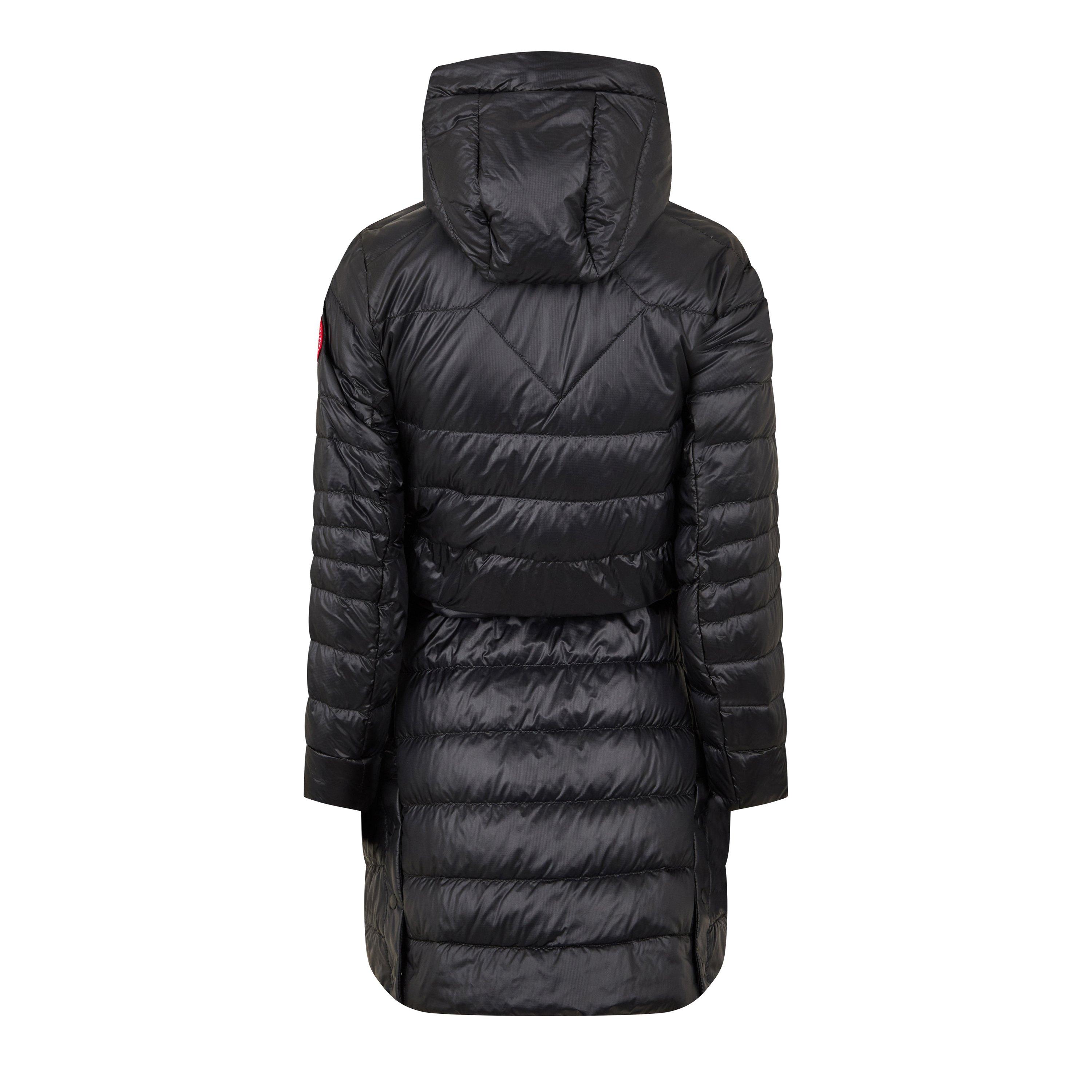 Black - Canada Goose - Women's Cyprus Hooded Duck Down Short Puffer Jacket - 7
