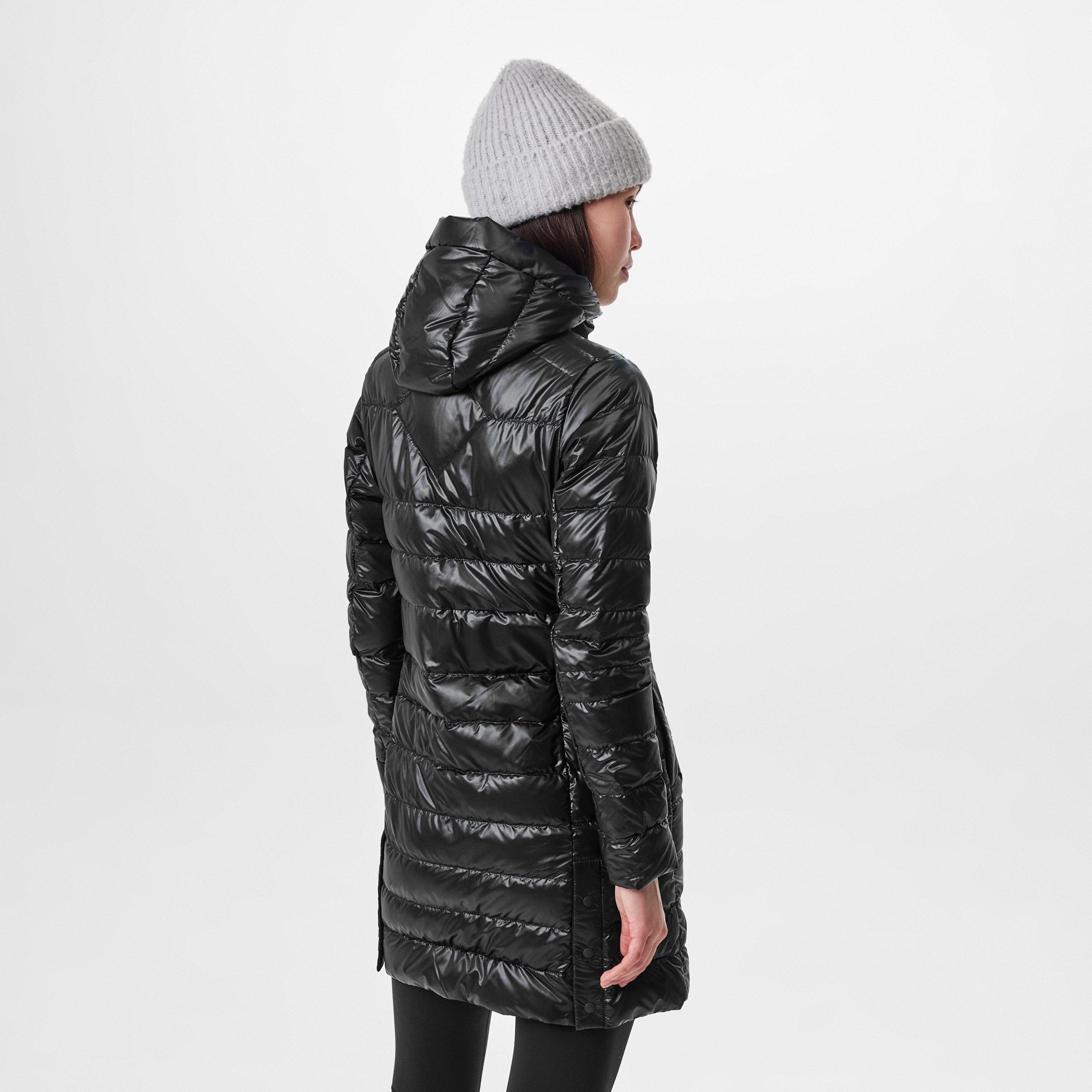 Black - Canada Goose - Women's Cyprus Hooded Duck Down Short Puffer Jacket - 4