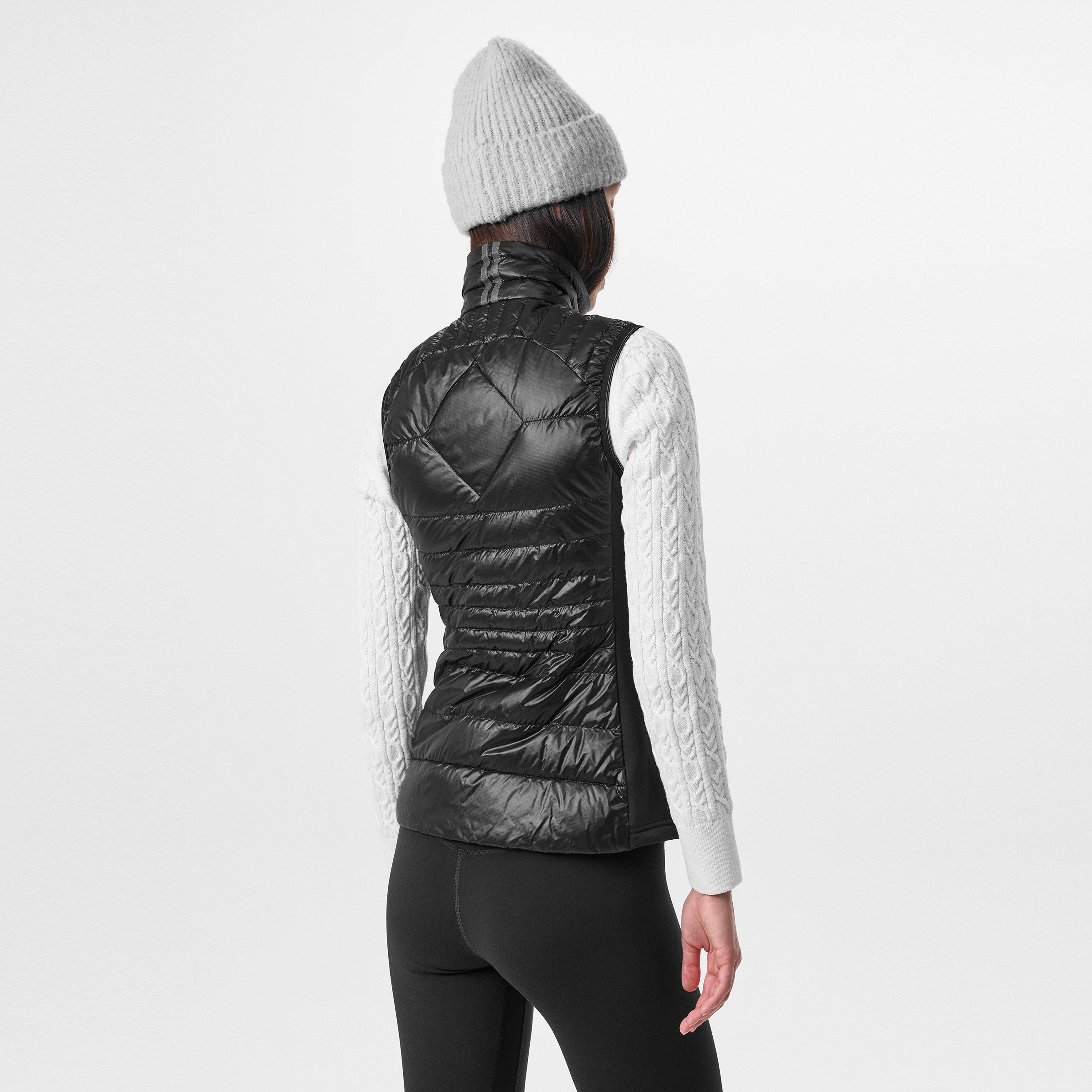 Black - Canada Goose - Women's Hybridge Lite  Funnel Neck Down Gilet - 4