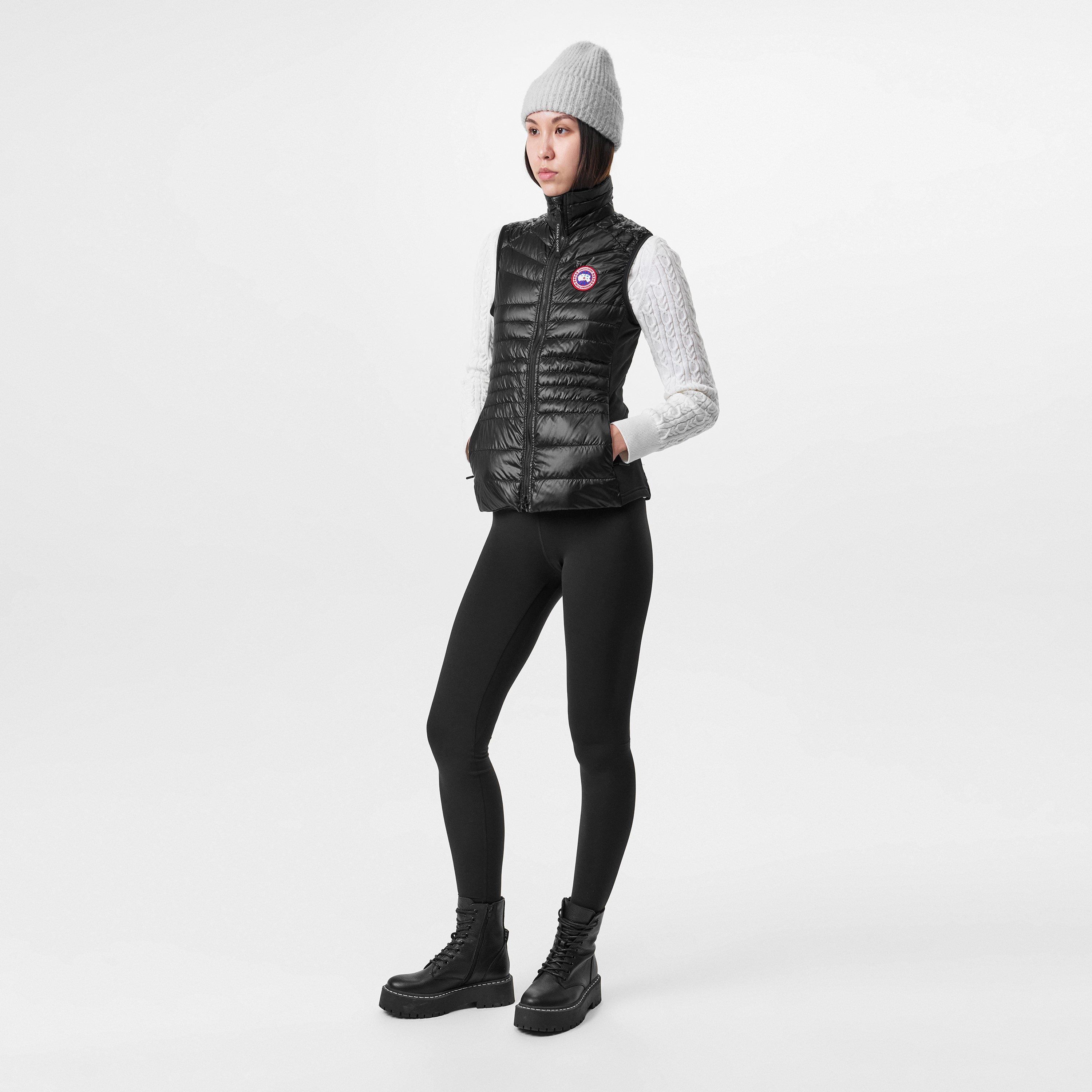 Black - Canada Goose - Women's Hybridge Lite  Funnel Neck Down Gilet - 6