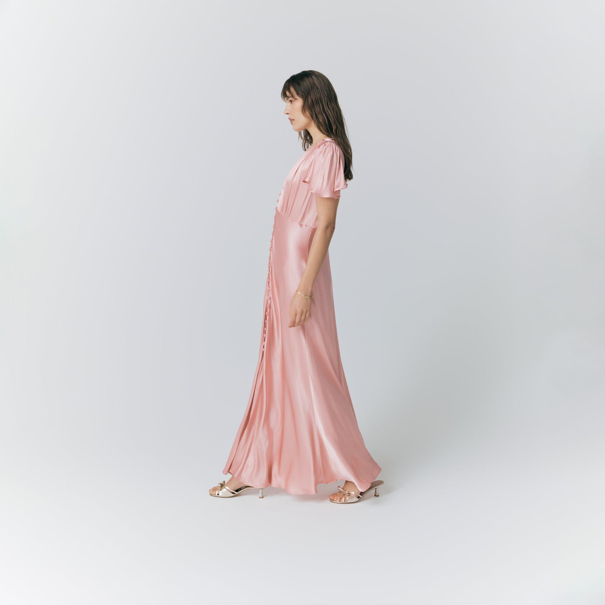 Light Pink - Ghost - Women's Delphine Maxi Dress - 3