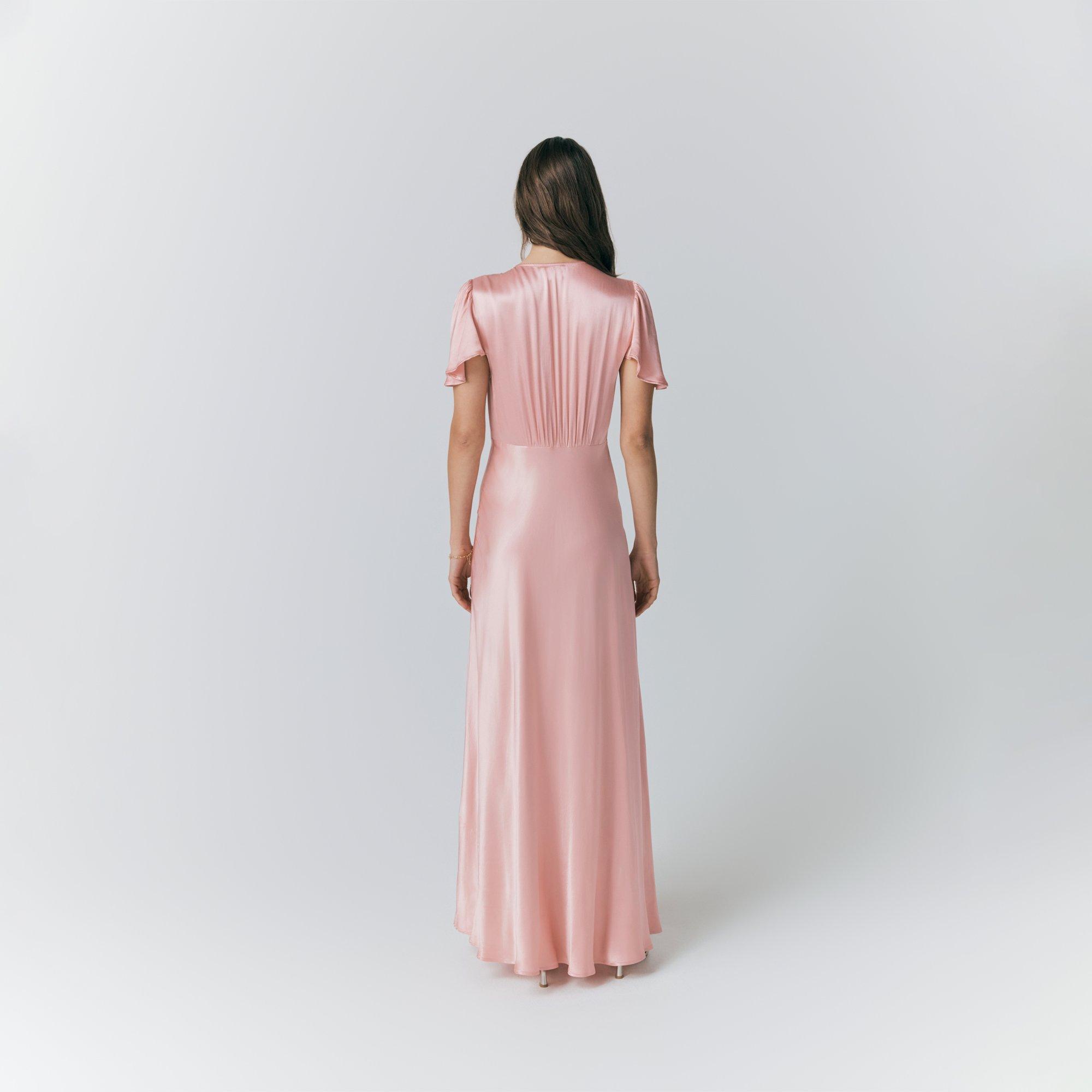 Light Pink - Ghost - Women's Delphine Maxi Dress - 4