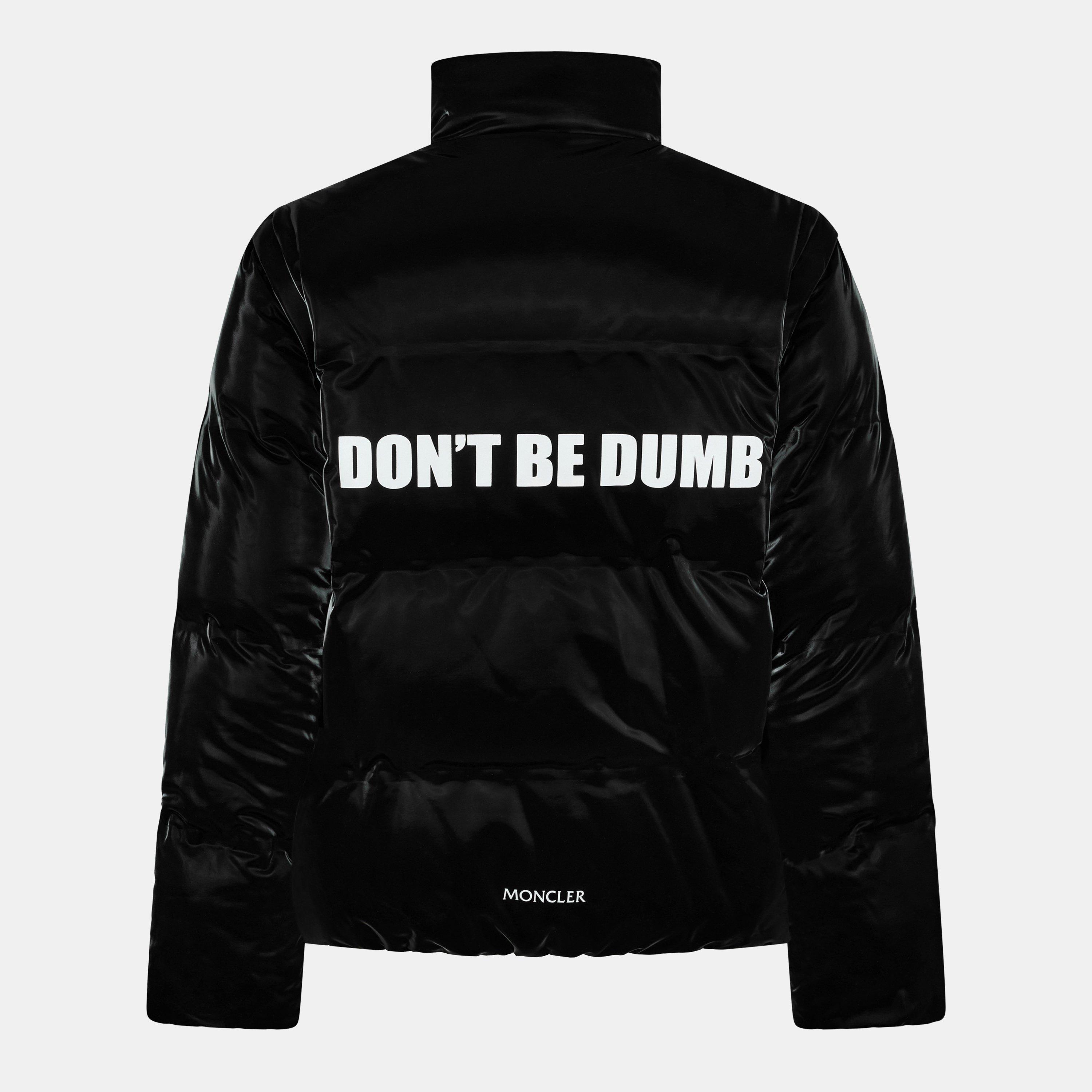 Black Red 990 - Moncler - Men's Throttle Reversible Down Short Puffer Jacket - 2