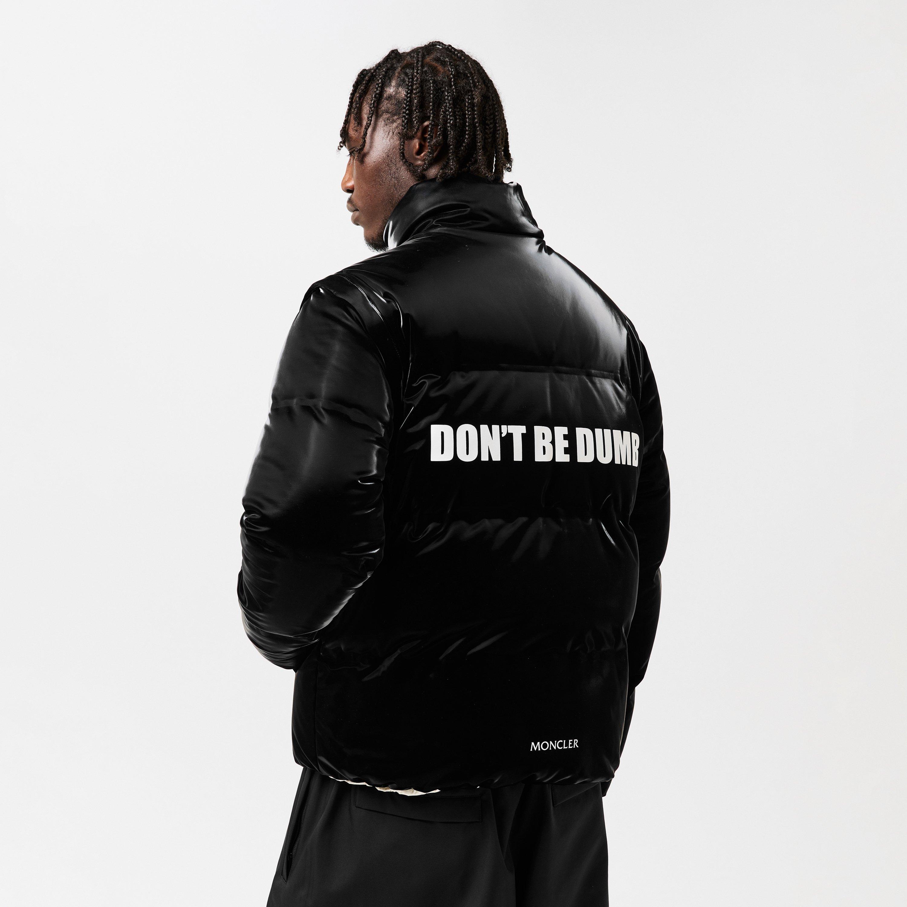 Black Red 990 - Moncler - Men's Throttle Reversible Down Short Puffer Jacket - 4