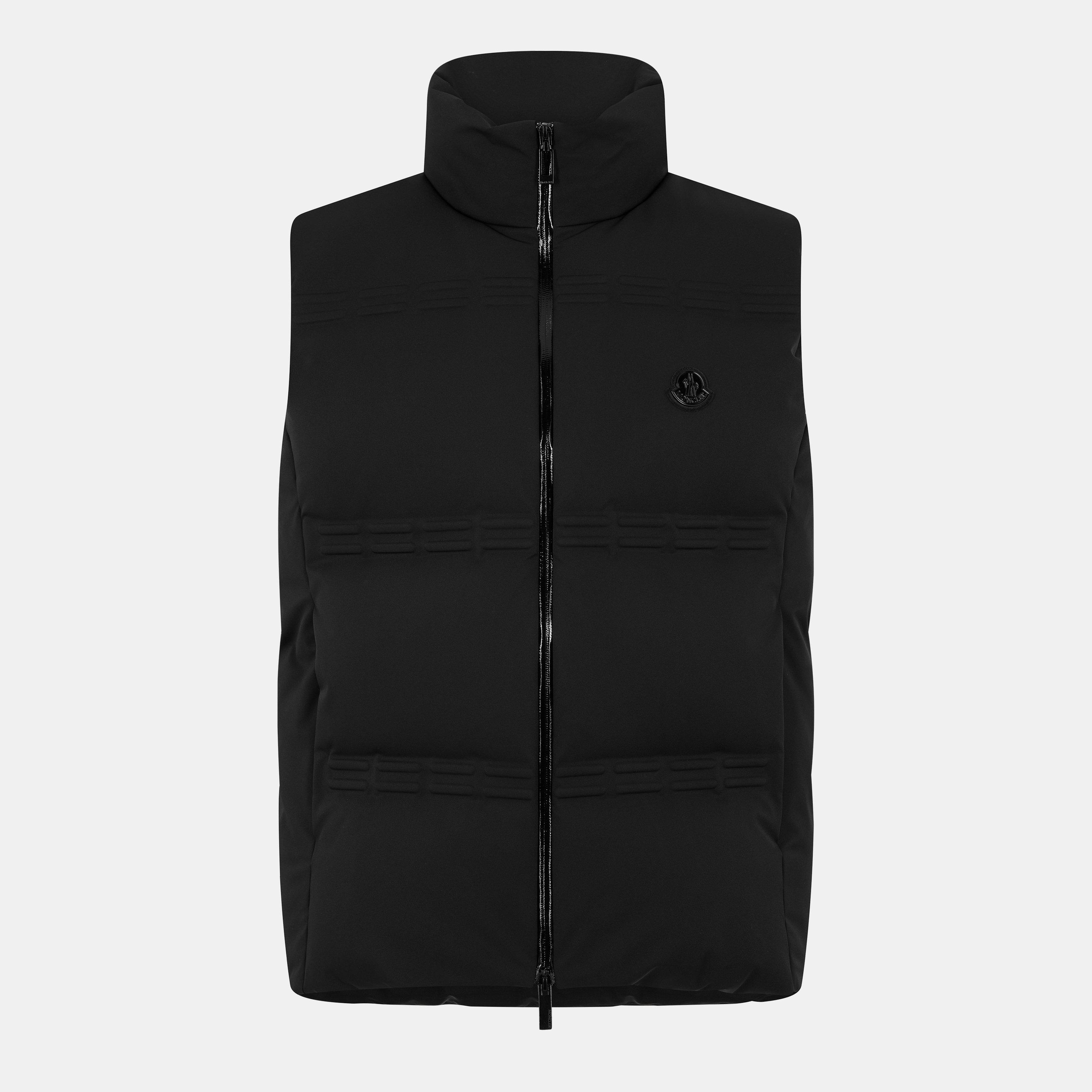 Moncler Men's x A$AP Rocky Sparky Down Sleeveless Gilet - Black Red 999 - L