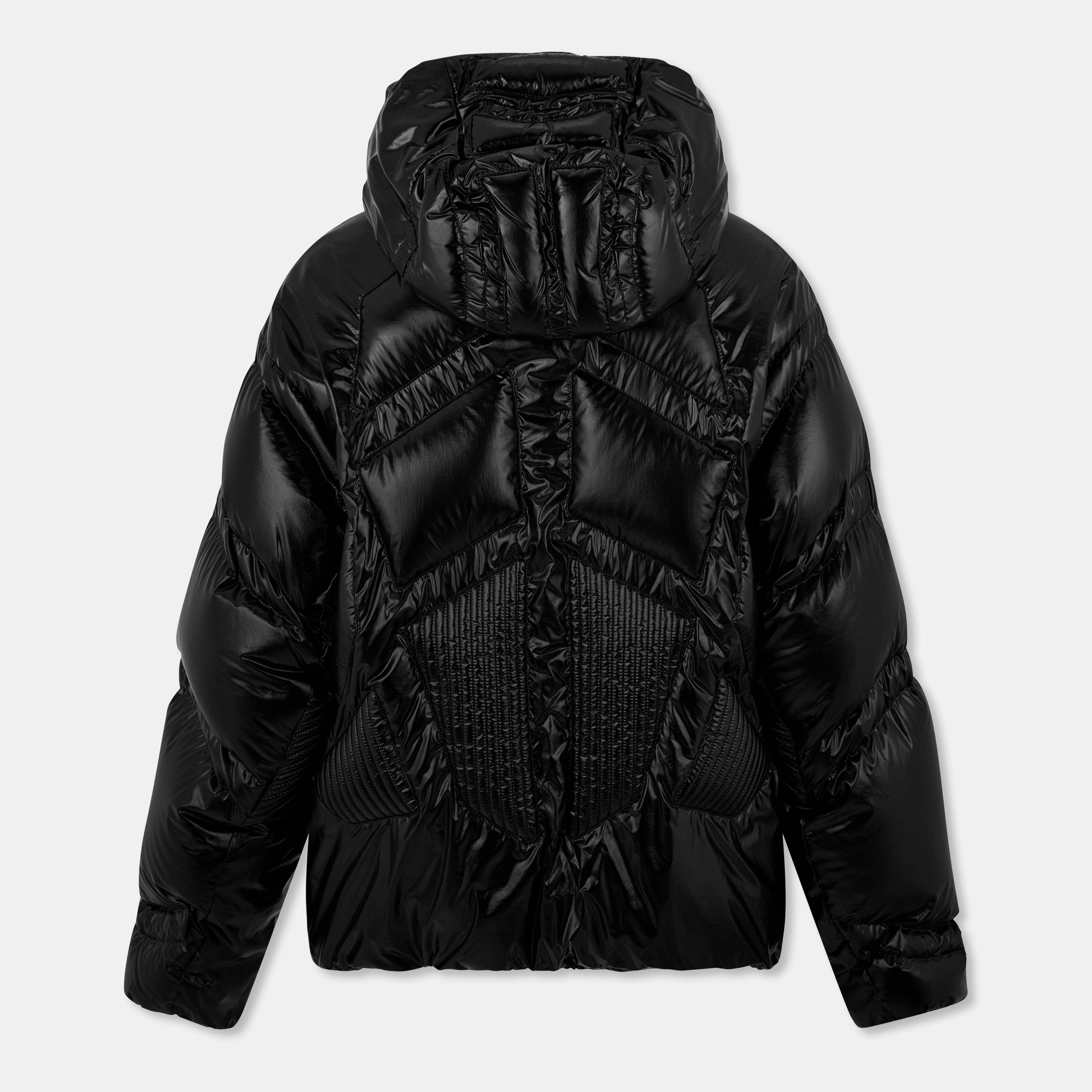 Black 999 - Moncler - Men's Bahianinha Hip Length Long Sleeve Short Puffer Jacket - 2