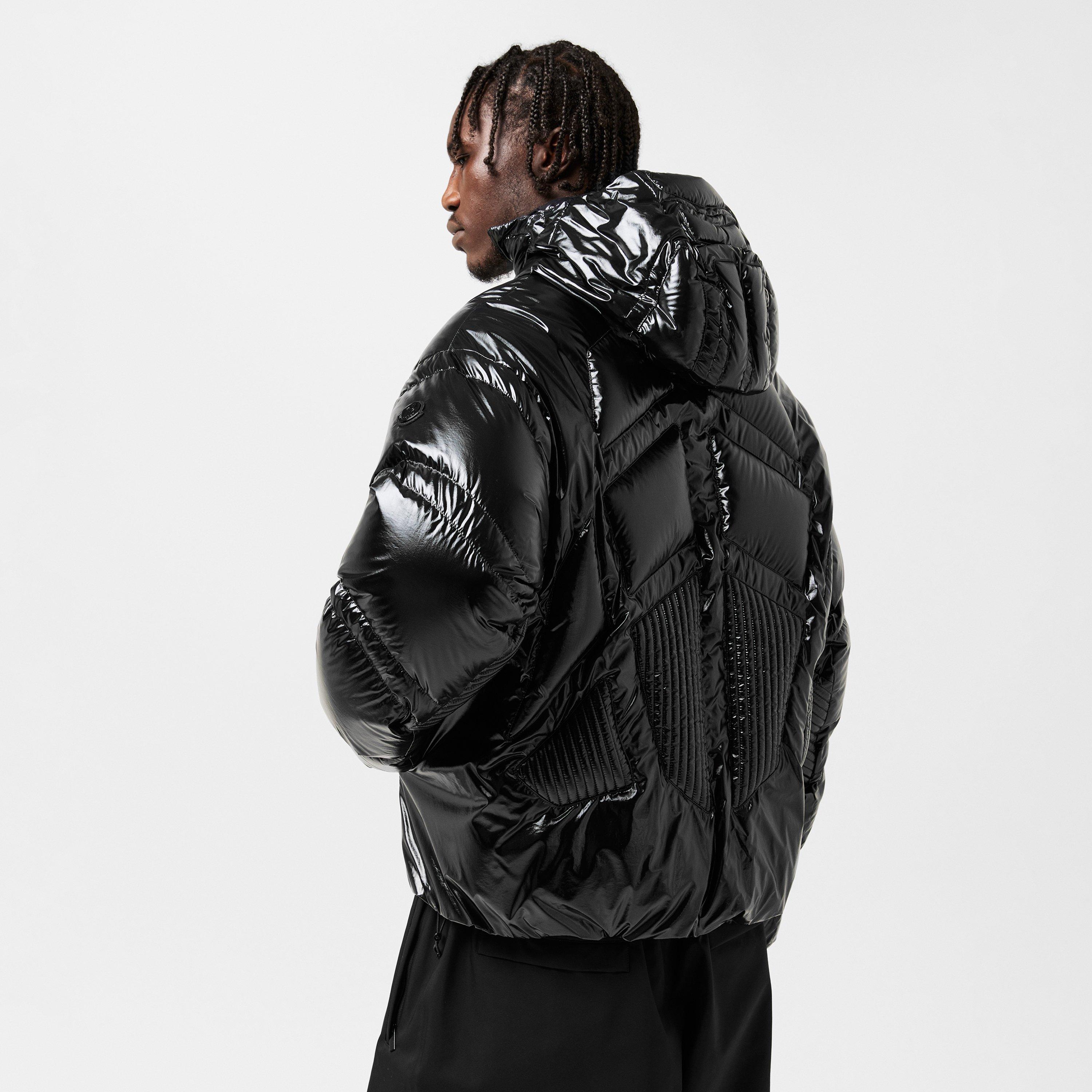 Black 999 - Moncler - Men's Bahianinha Hip Length Long Sleeve Short Puffer Jacket - 4