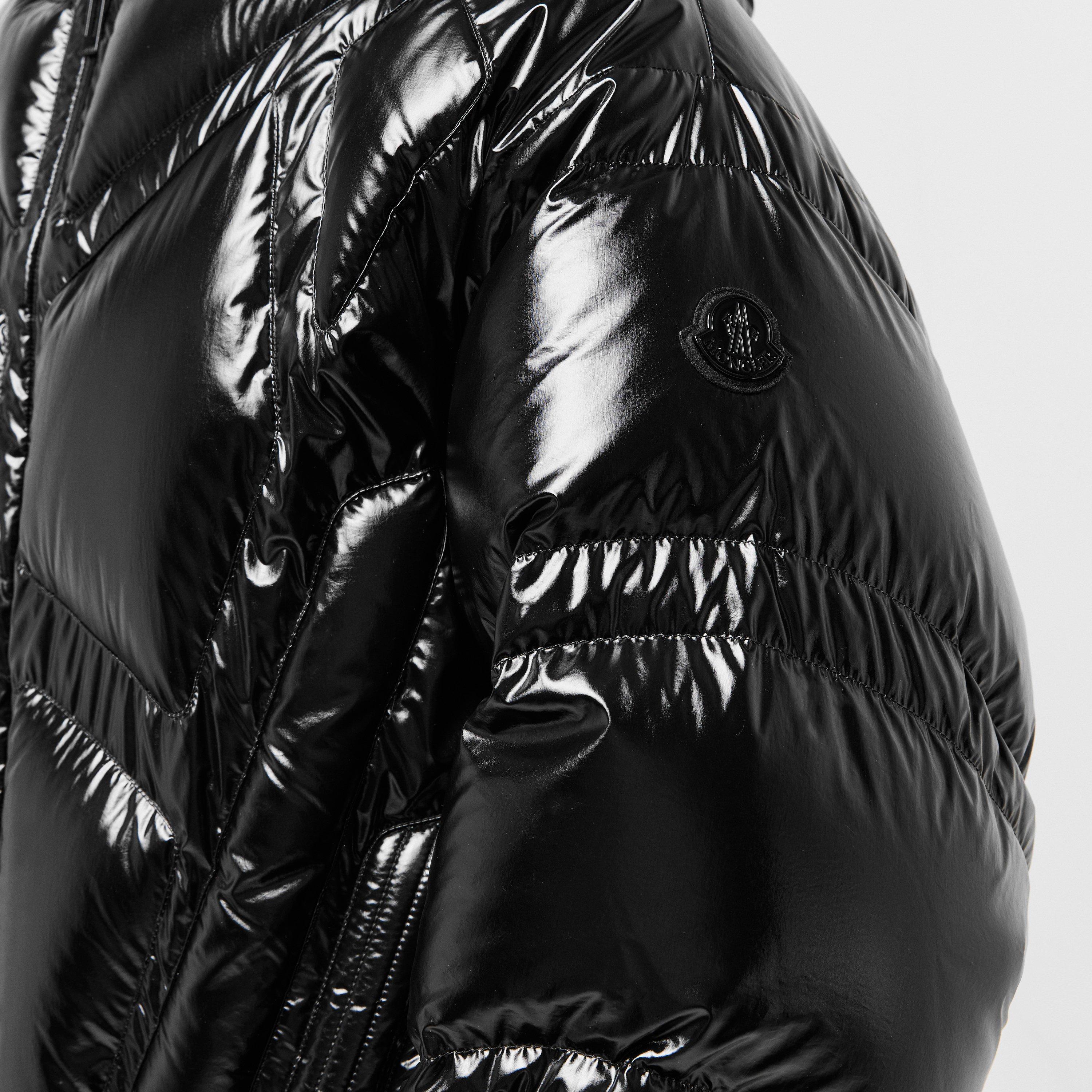 Black 999 - Moncler - Men's Bahianinha Hip Length Long Sleeve Short Puffer Jacket - 5