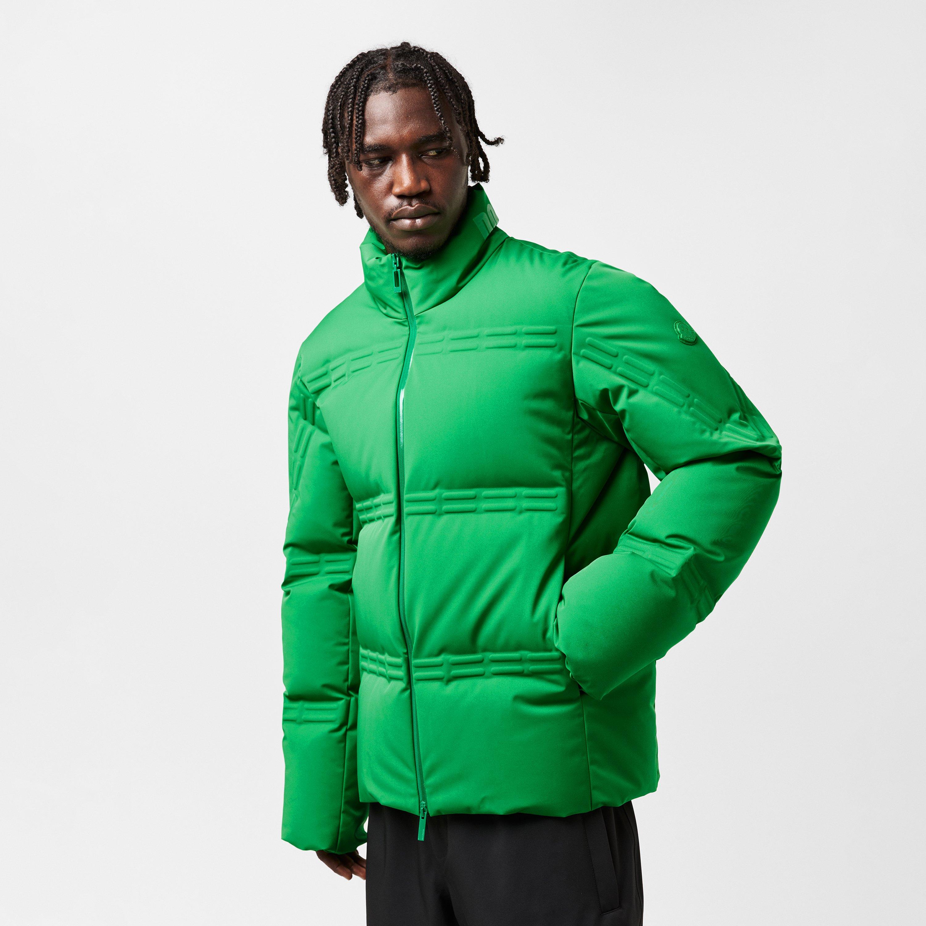 Green 86U - Moncler - Men's A$AP Rocky Rally Long Sleeve Short Puffer Jacket - 3