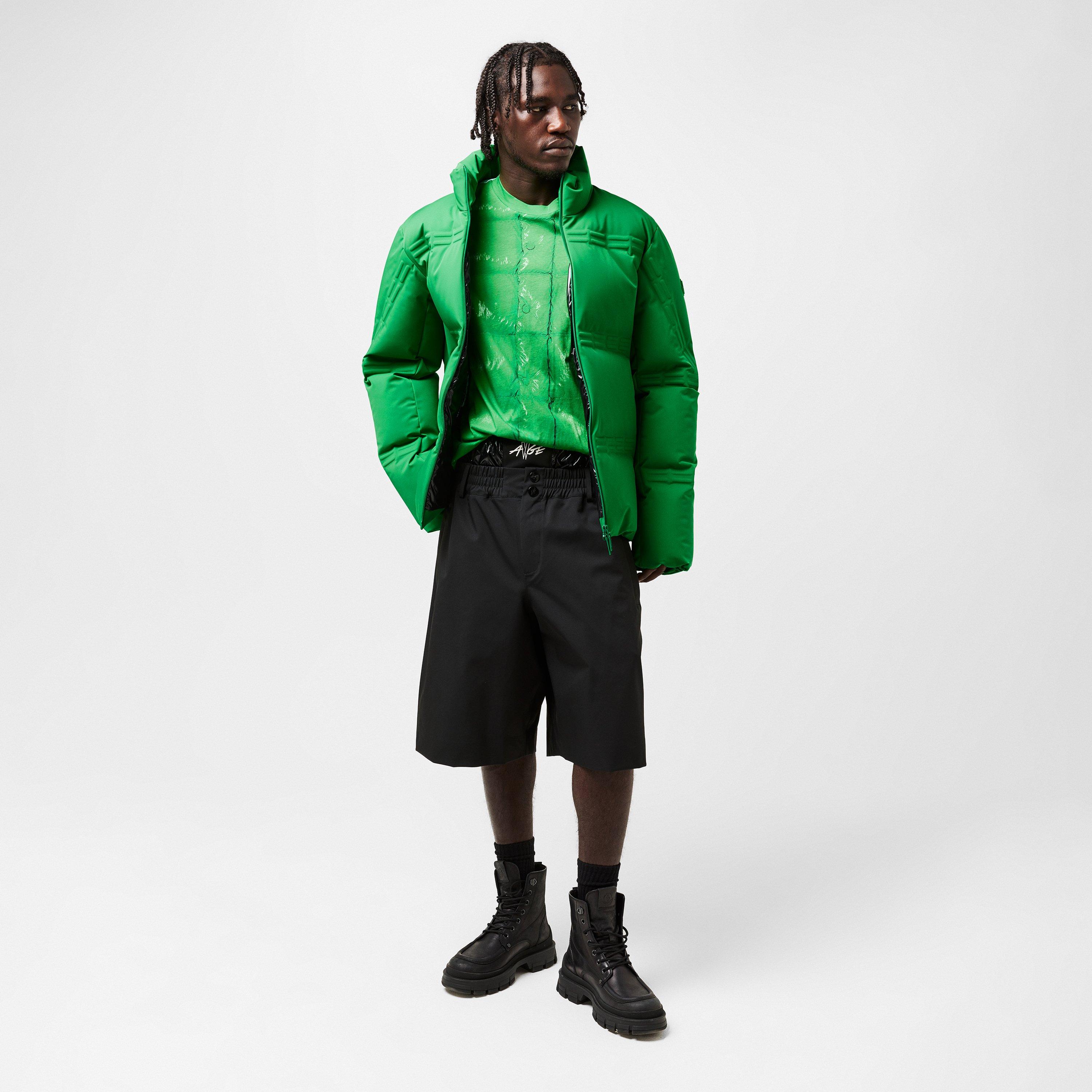 Green 86U - Moncler - Men's A$AP Rocky Rally Long Sleeve Short Puffer Jacket - 6