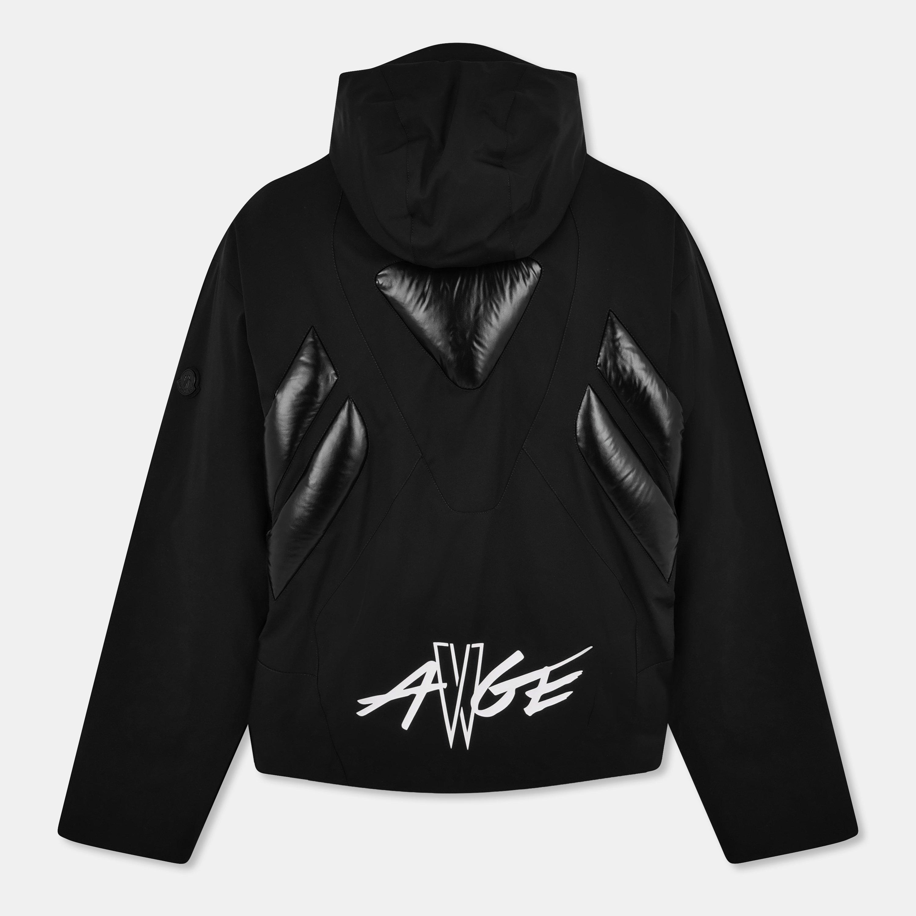 Black 999 - Moncler - Men's Jumquat Down Hooded Long Sleeve Short Puffer Jacket - 2