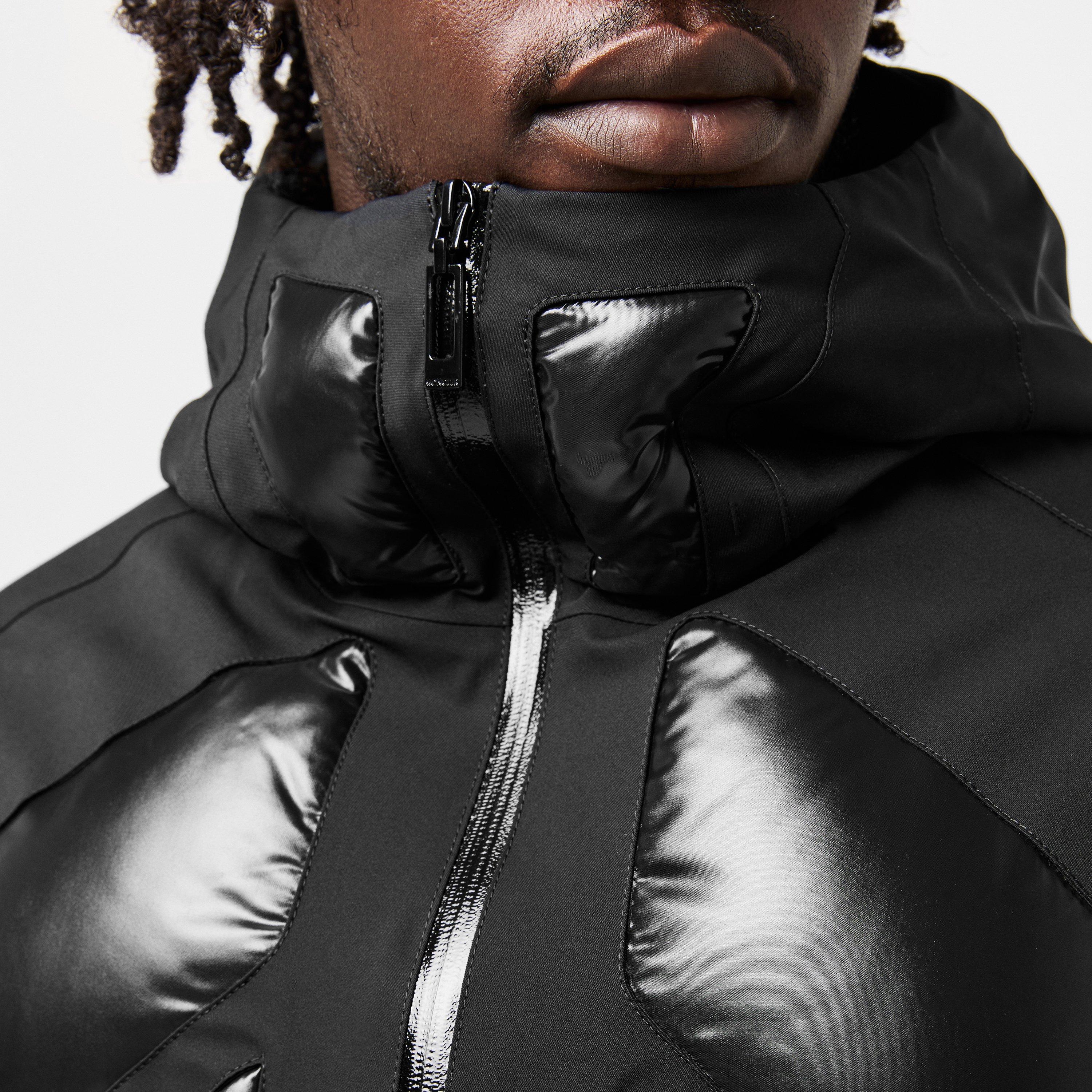 Black 999 - Moncler - Men's Jumquat Down Hooded Long Sleeve Short Puffer Jacket - 5