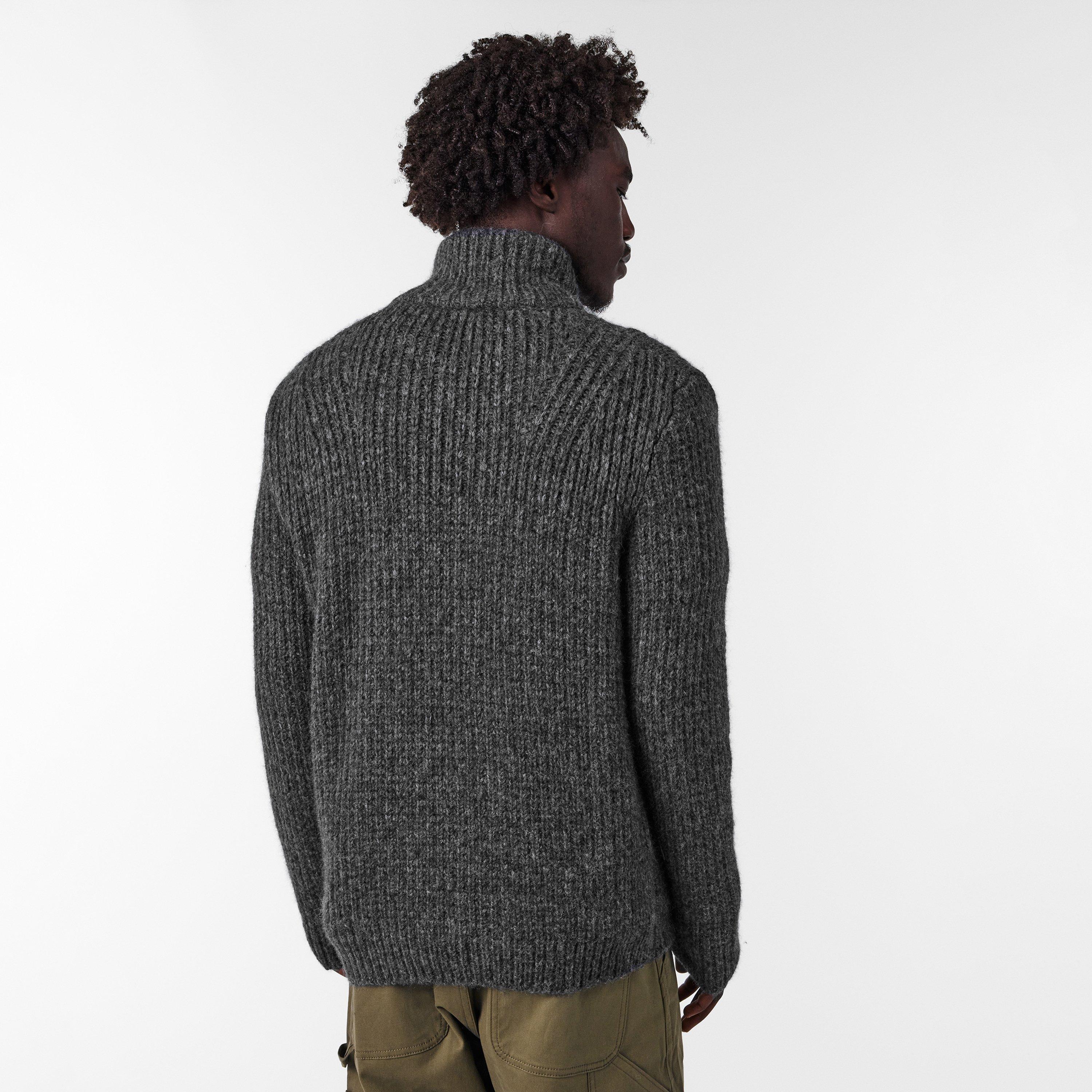 Dark Grey 989 - Moncler - Men's Cardigan - 4