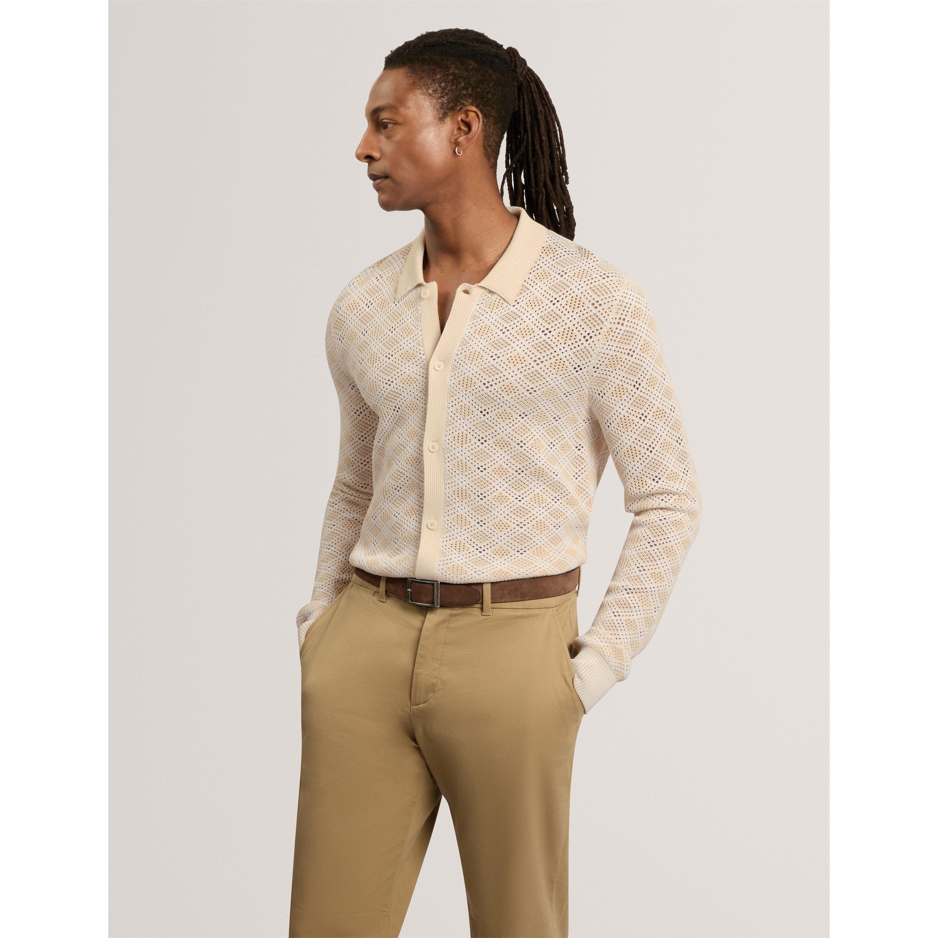 Crudo - Ted Baker - Ted LS Geo Polo Sn64 - 1