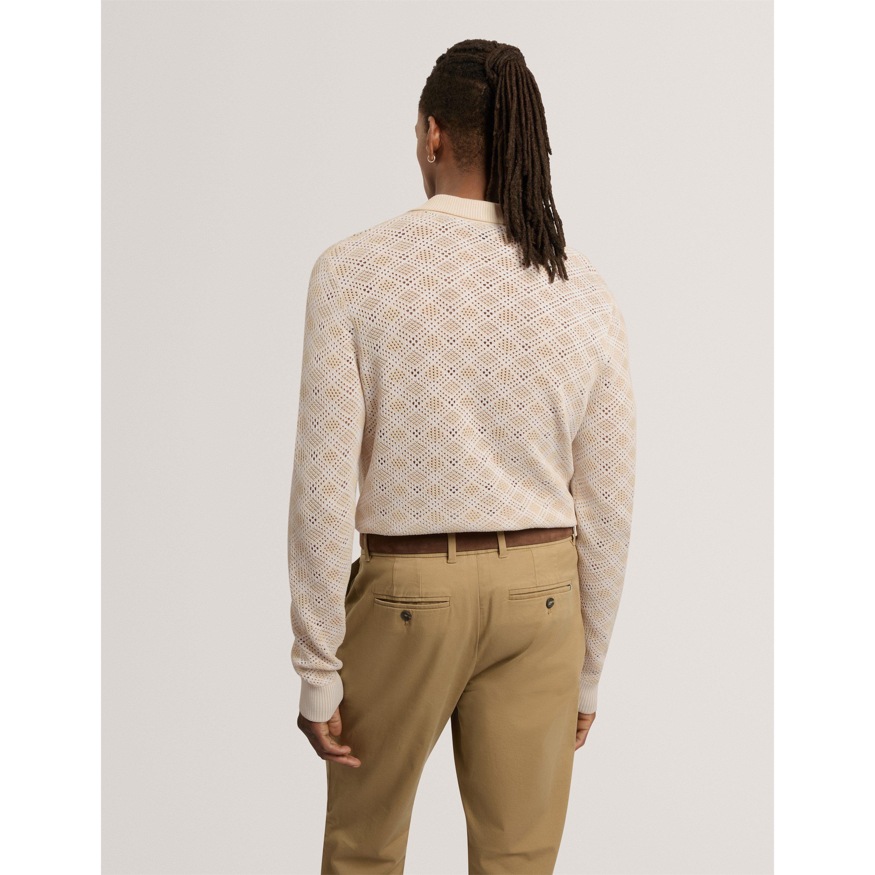 Crudo - Ted Baker - Ted LS Geo Polo Sn64 - 5