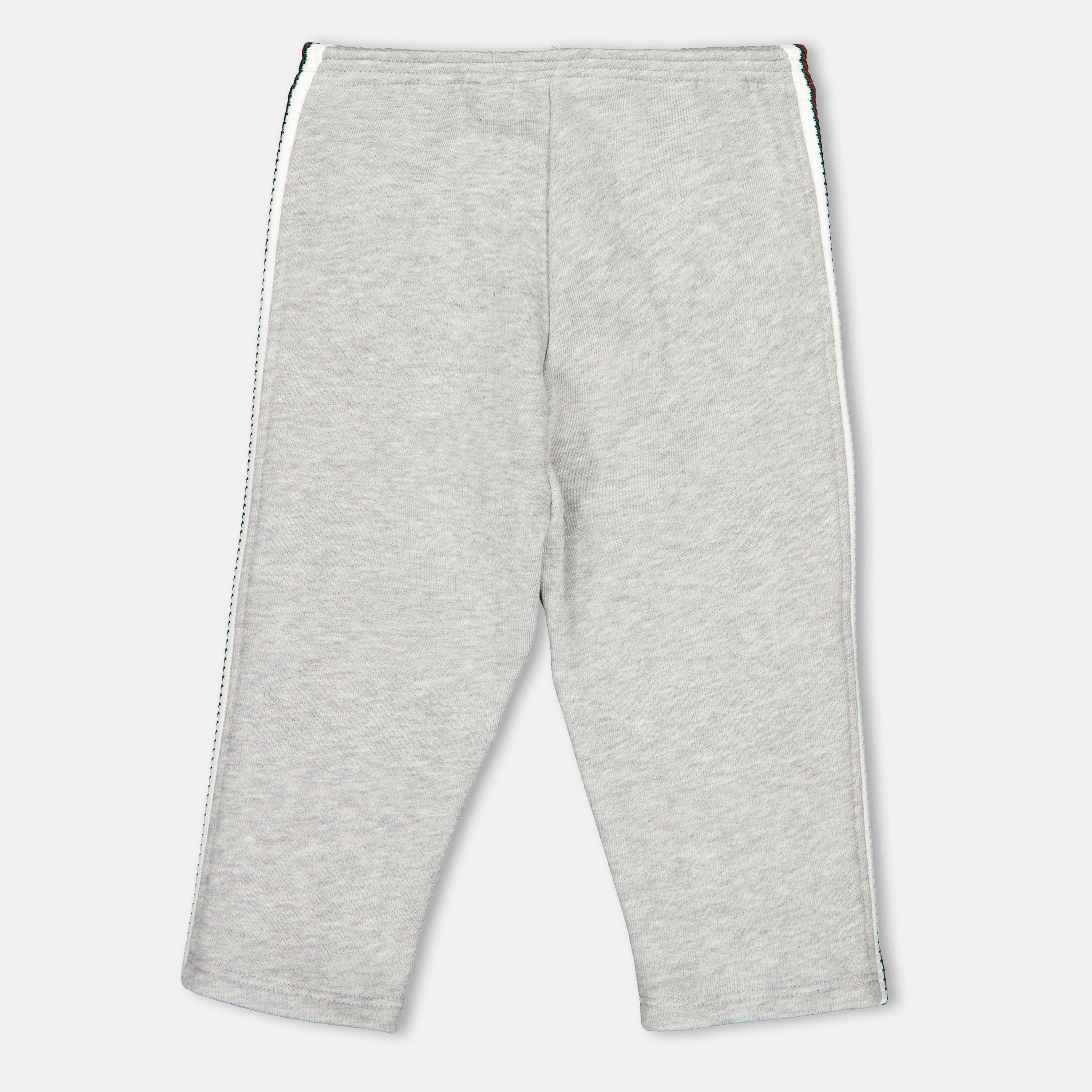 Grey 1183 - Gucci - Kids' Closed Hem Fleece Joggers - 2