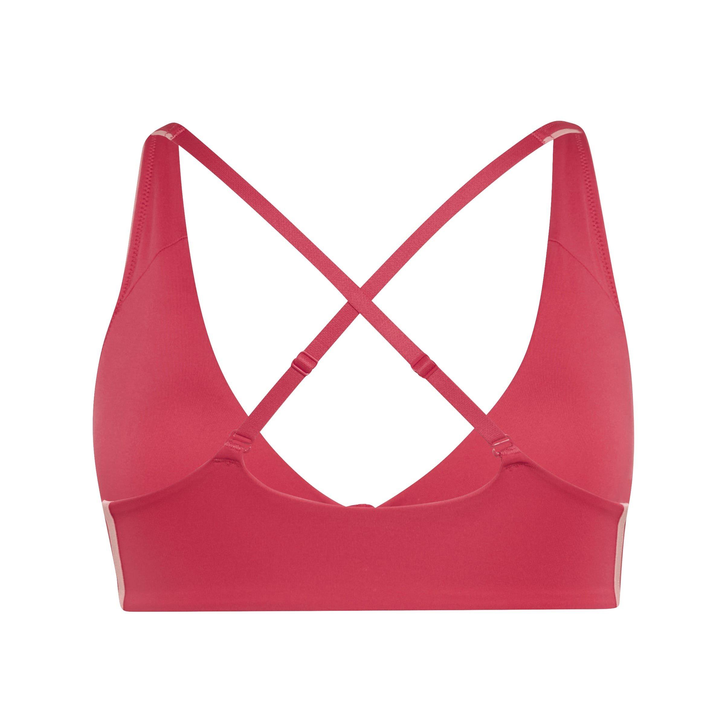 Power Pink - adidas - Adidas Originals Sport Low Impact Sports Bra Womens - 2