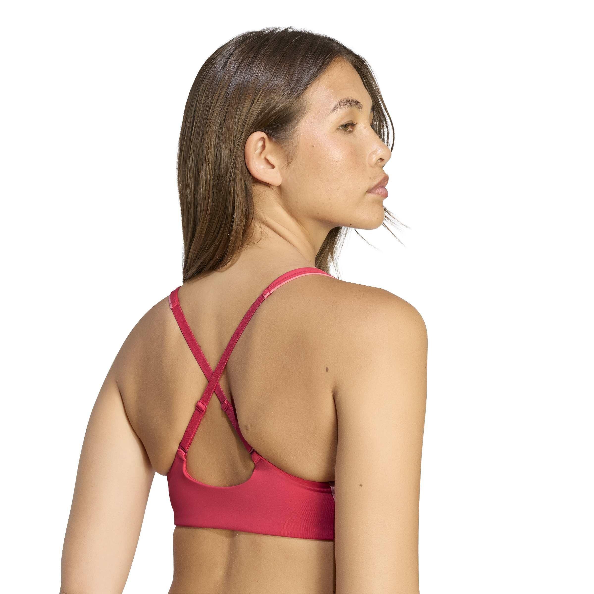 Power Pink - adidas - Adidas Originals Sport Low Impact Sports Bra Womens - 6