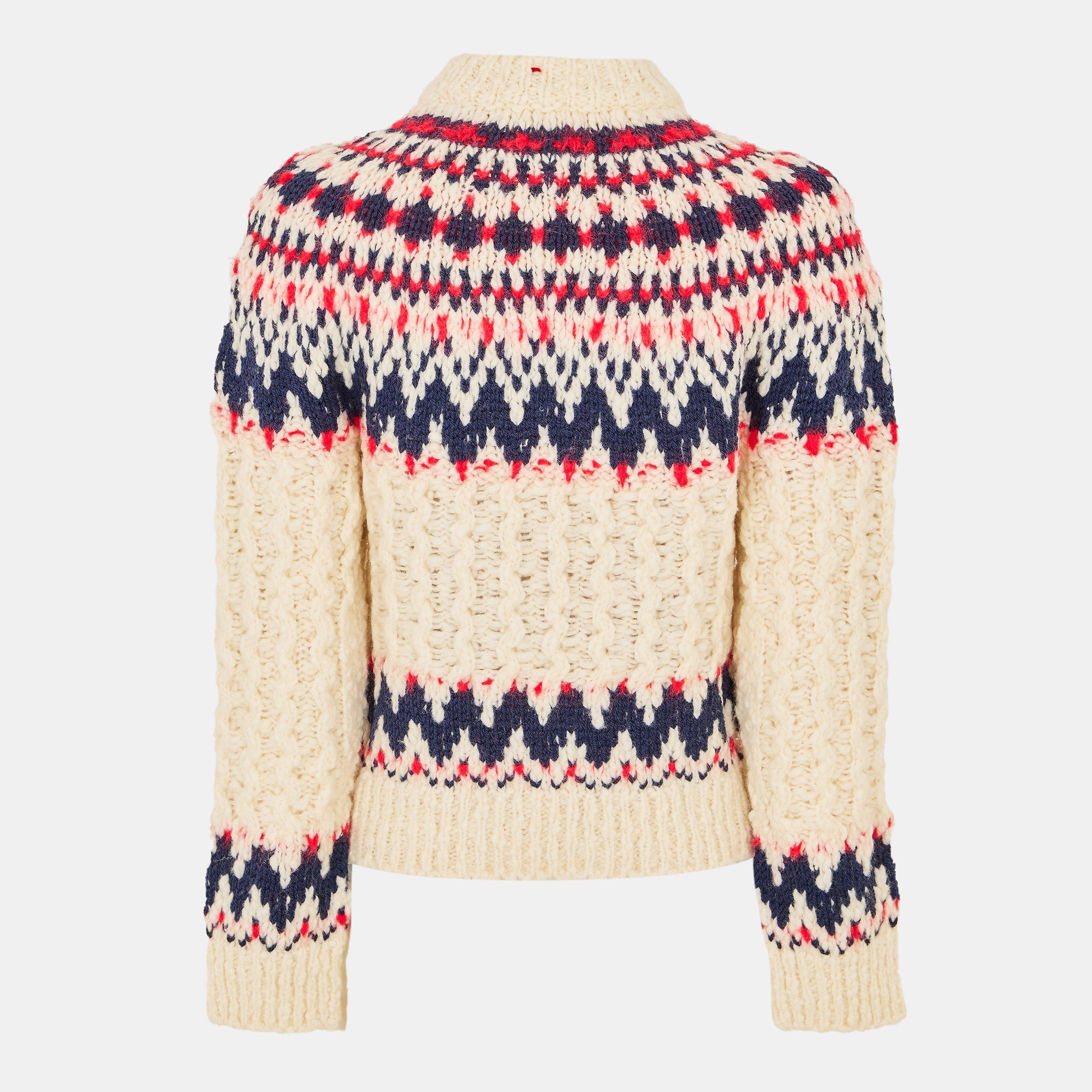 Cream - Moncler Grenoble - Women's G Crew Neck Jumper - 2